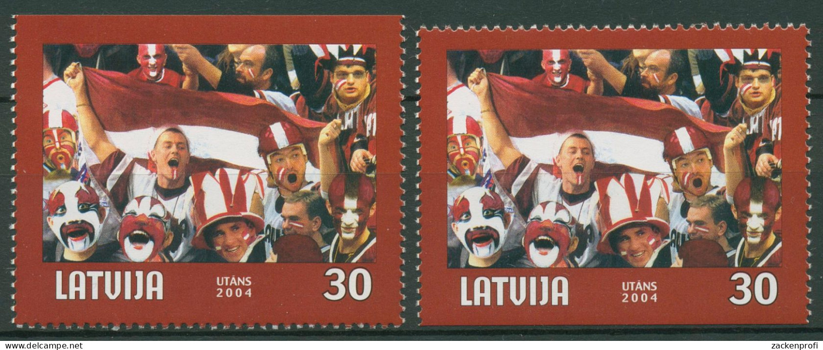 Lettland 2004 Eishockey-WM Riga 610 D/D Postfrisch - Latvia