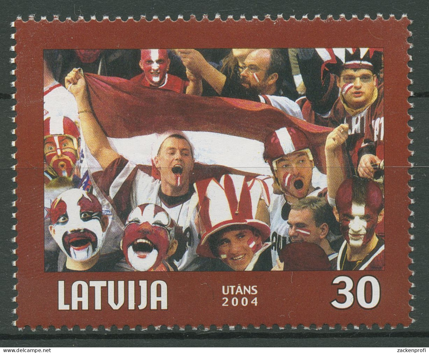 Lettland 2004 Eishockey-WM Riga 610 A Postfrisch - Lettland