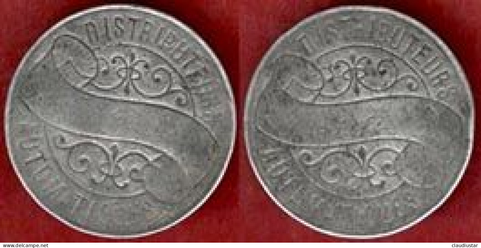 ** LOT  6  JETONS  DISTRIBUTEURS ** - Notgeld