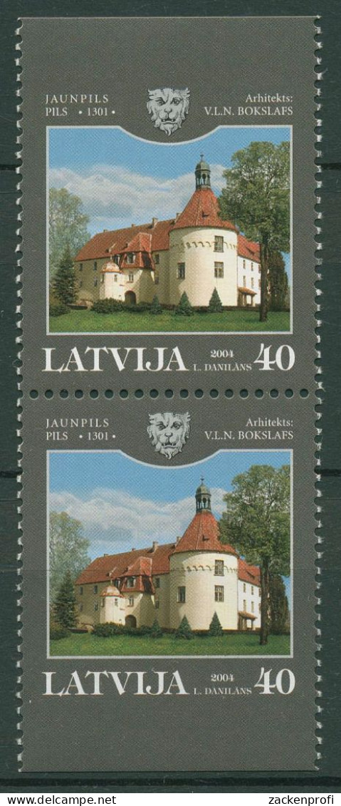 Lettland 2004 Bauwerke Schloss Neuenburg 622 D/D Postfrisch - Letonia