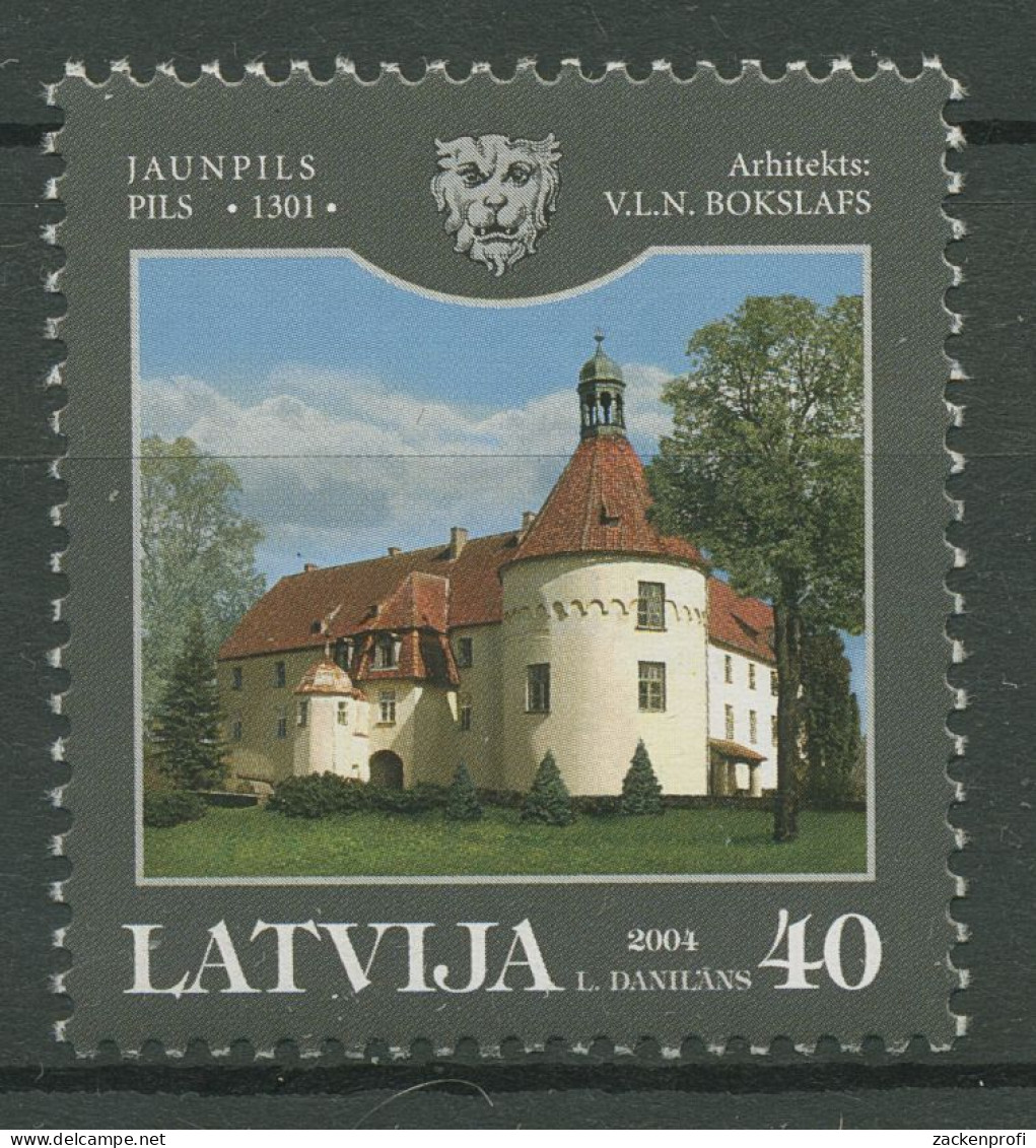 Lettland 2004 Bauwerke Schloss Neuenburg 622 A Postfrisch - Latvia