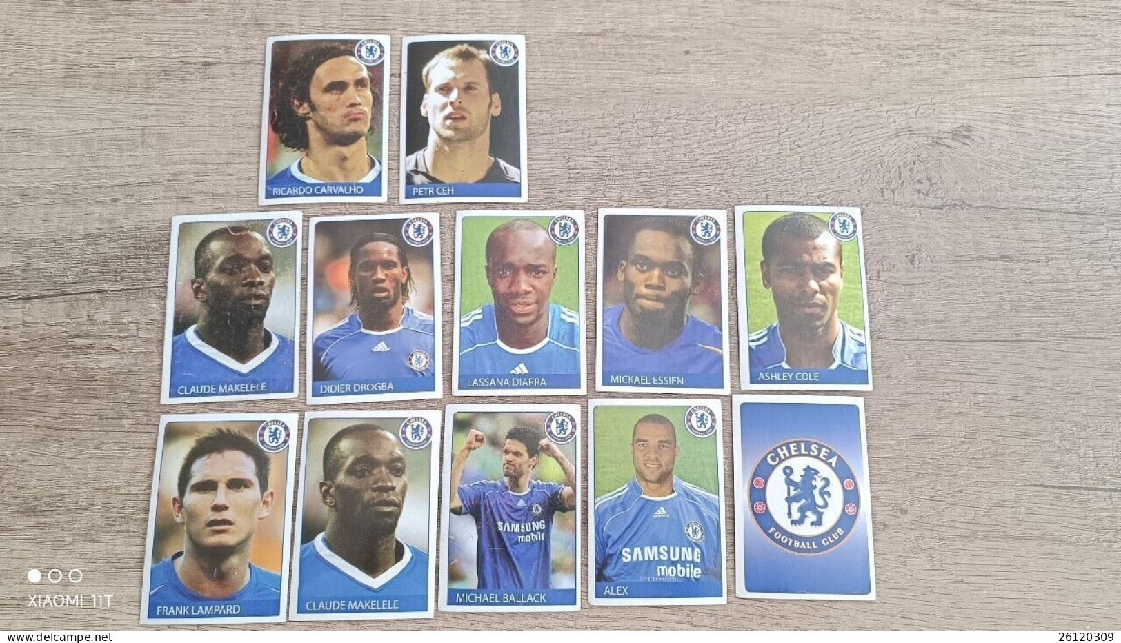 RAFO CARDS STICKERS FC CHELSEA Paypal Only - Sonstige & Ohne Zuordnung