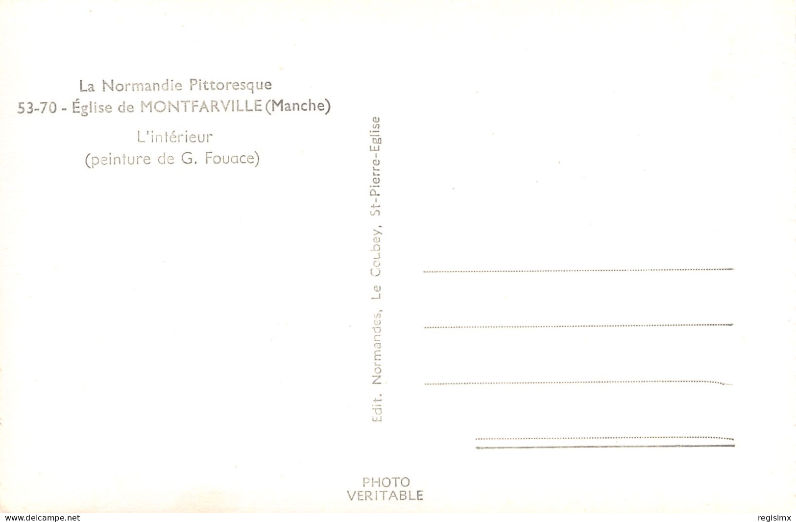 50-MONTFARVILLE L EGLISE-N°T2526-G/0073 - Autres & Non Classés