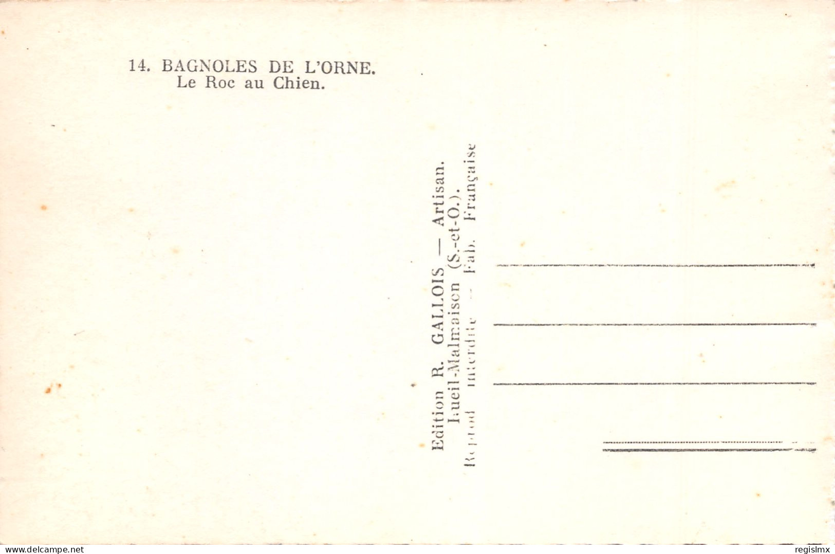 61-BAGNOLES DE L ORNE-N°T2526-F/0121 - Bagnoles De L'Orne