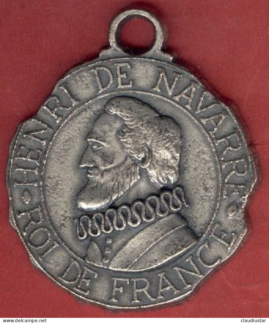 ** MEDAILLE  HENRI  IV  +  QUADRICENTENAIRE  BATAILLE  D' IVRY ** - Andere & Zonder Classificatie