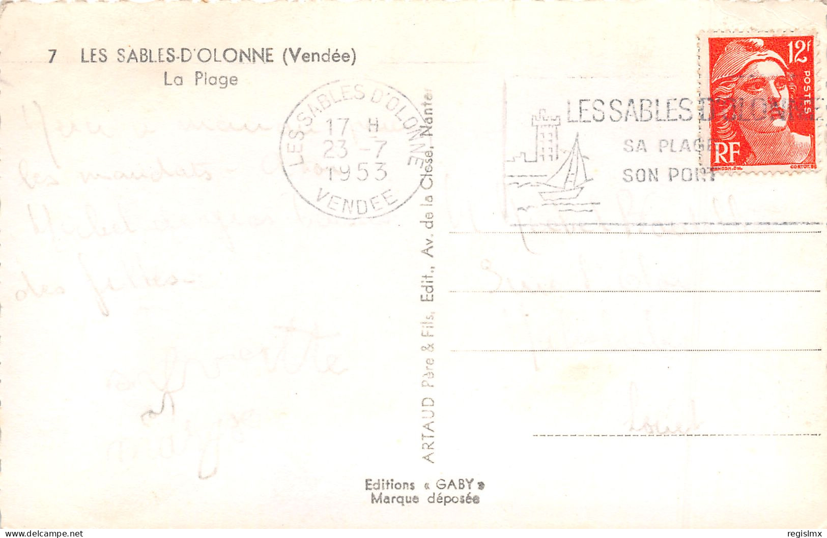 85-LES SABLES D OLONNE-N°T2528-A/0071 - Sables D'Olonne