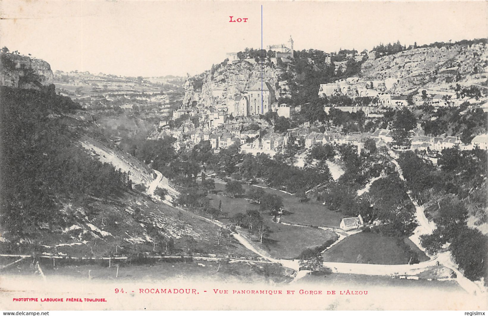 46-ROCAMADOUR-N°T2527-H/0123 - Rocamadour