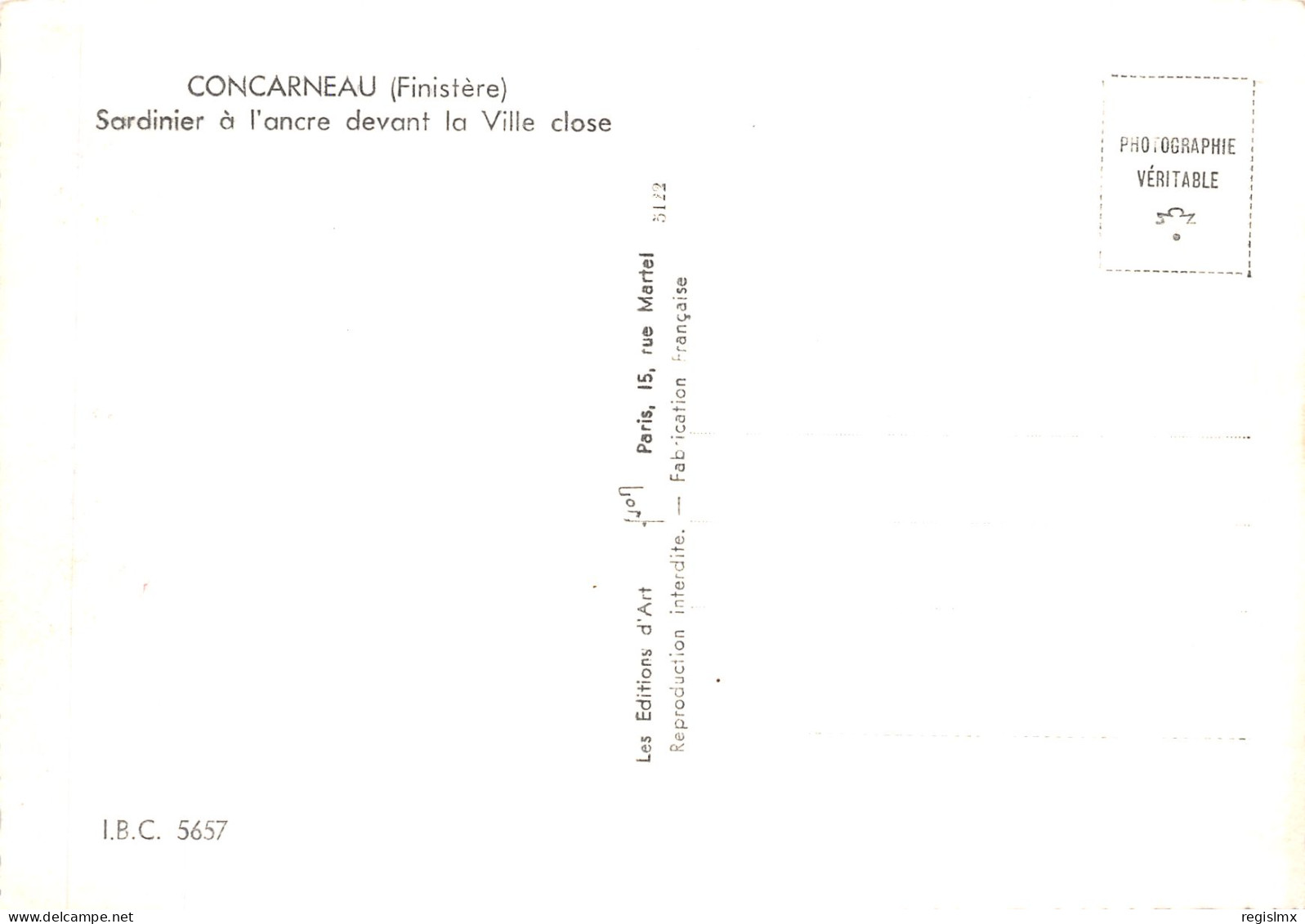 29-CONCARNEAU-N°T2529-D/0119 - Concarneau