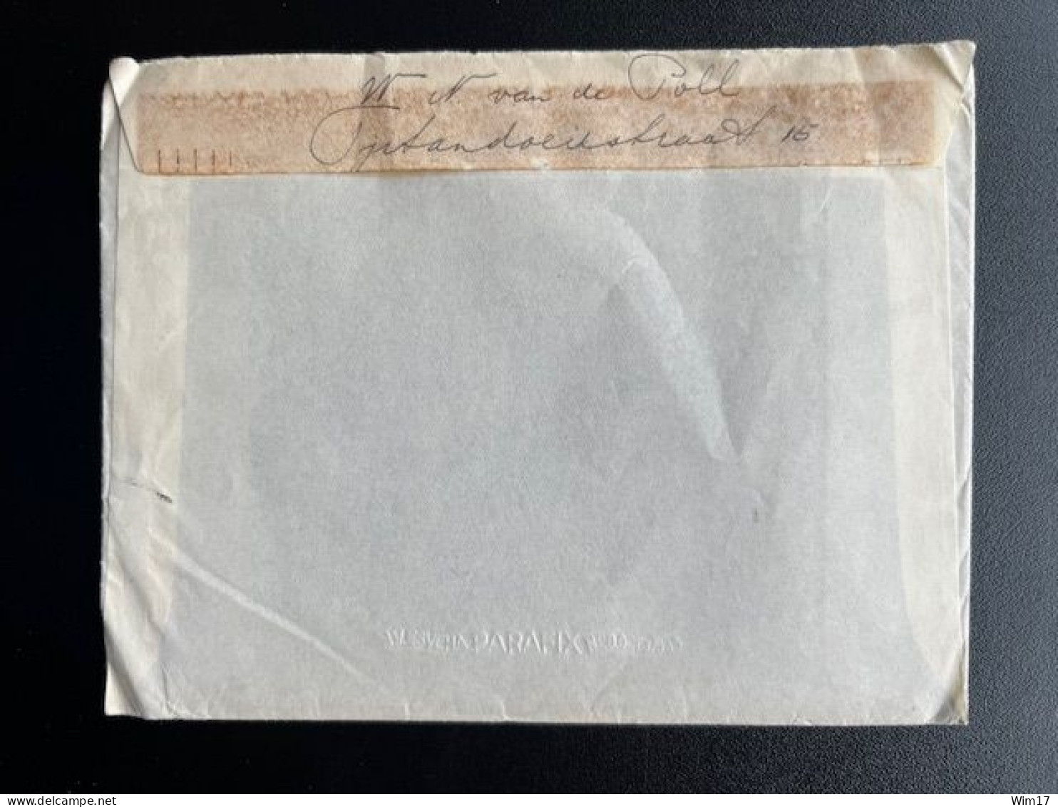 DUTCH EAST INDIES 1940 LETTER SOERABAJA TO OVERVEEN 01-01-1940 NEDERLANDS INDIE - Indie Olandesi