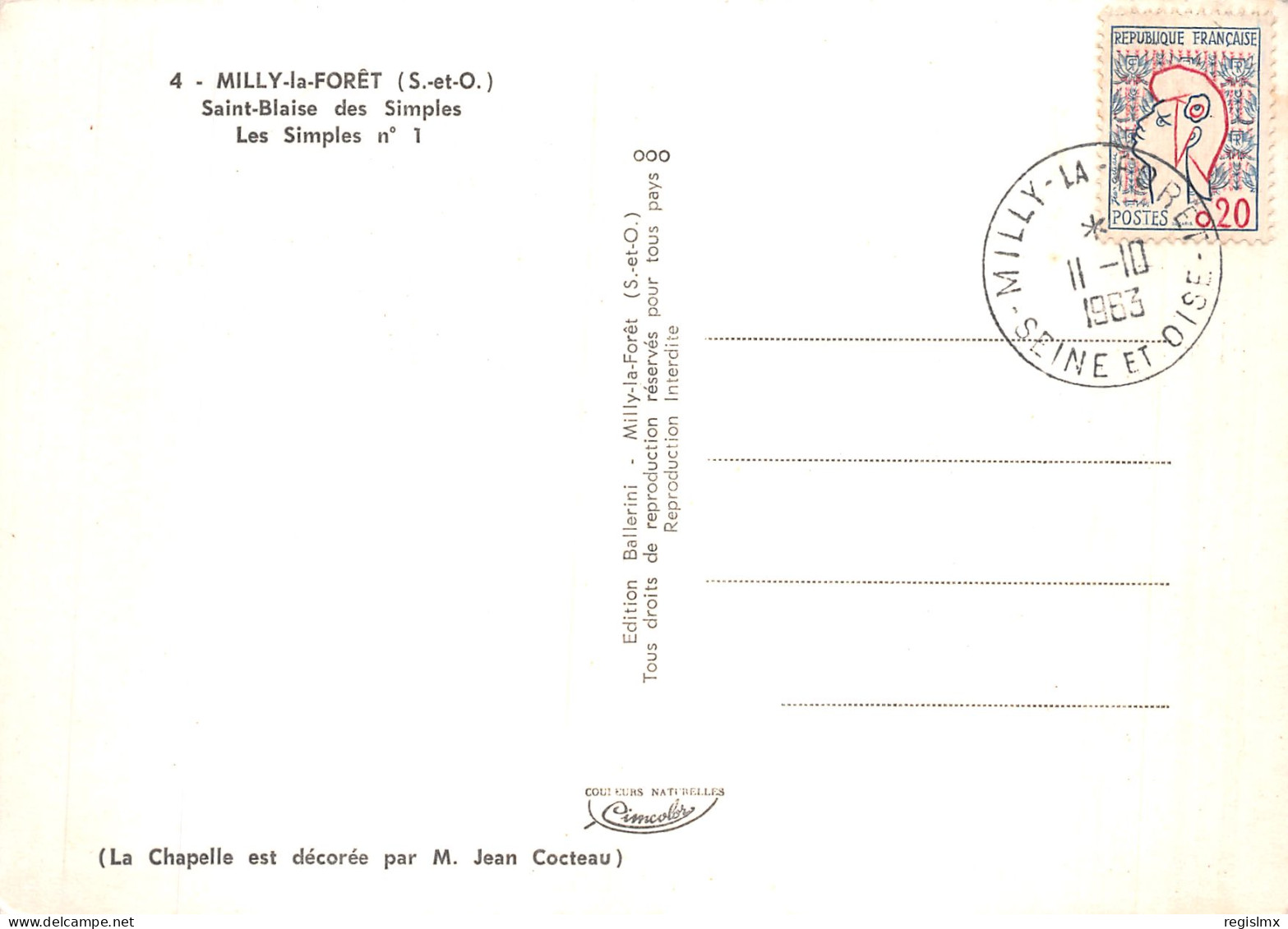 91-MILLY LA FORET-N°T2529-B/0193 - Milly La Foret