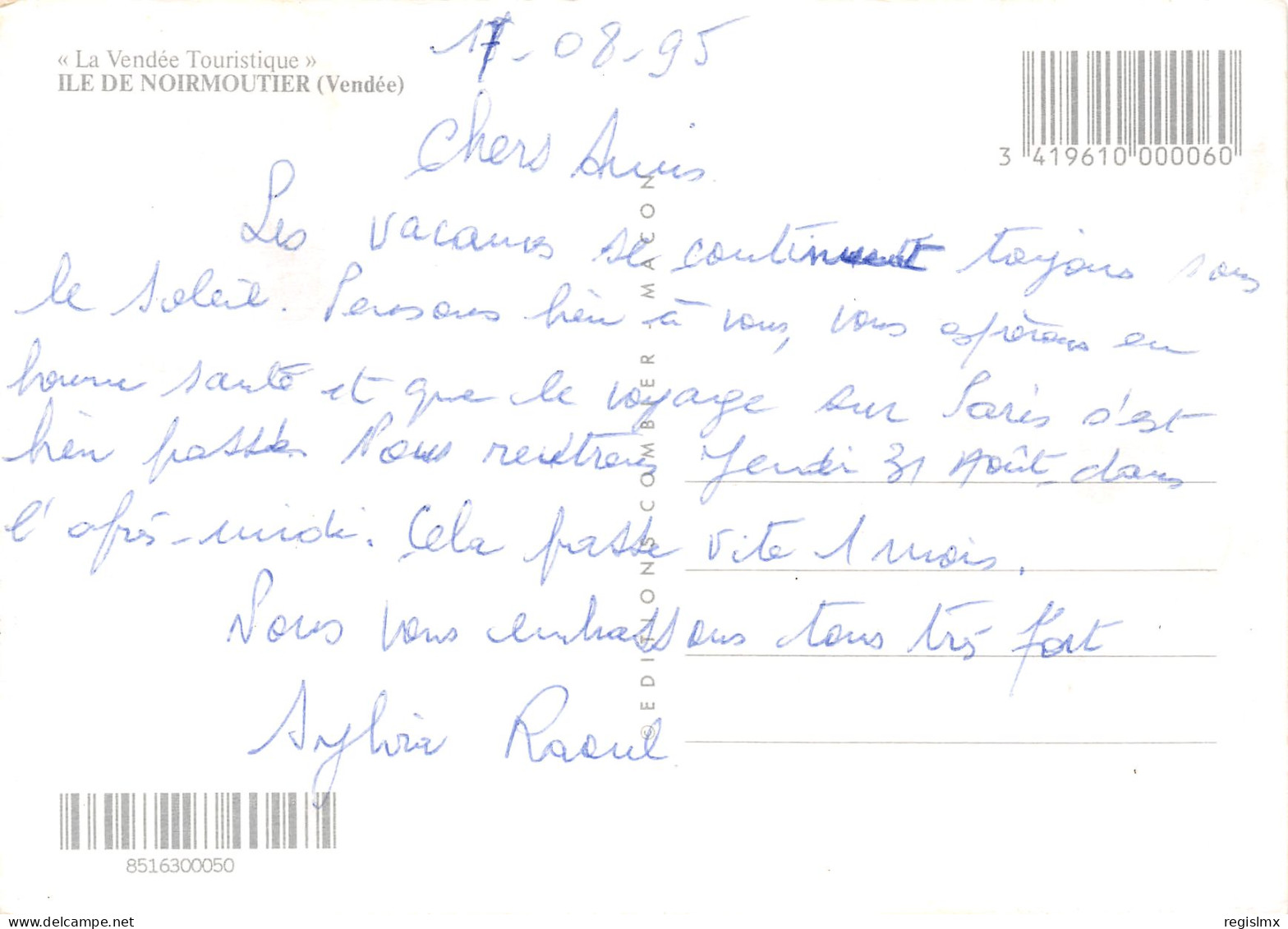 85-ILE DE NOIRMOUTIER-N°T2529-E/0039 - Ile De Noirmoutier