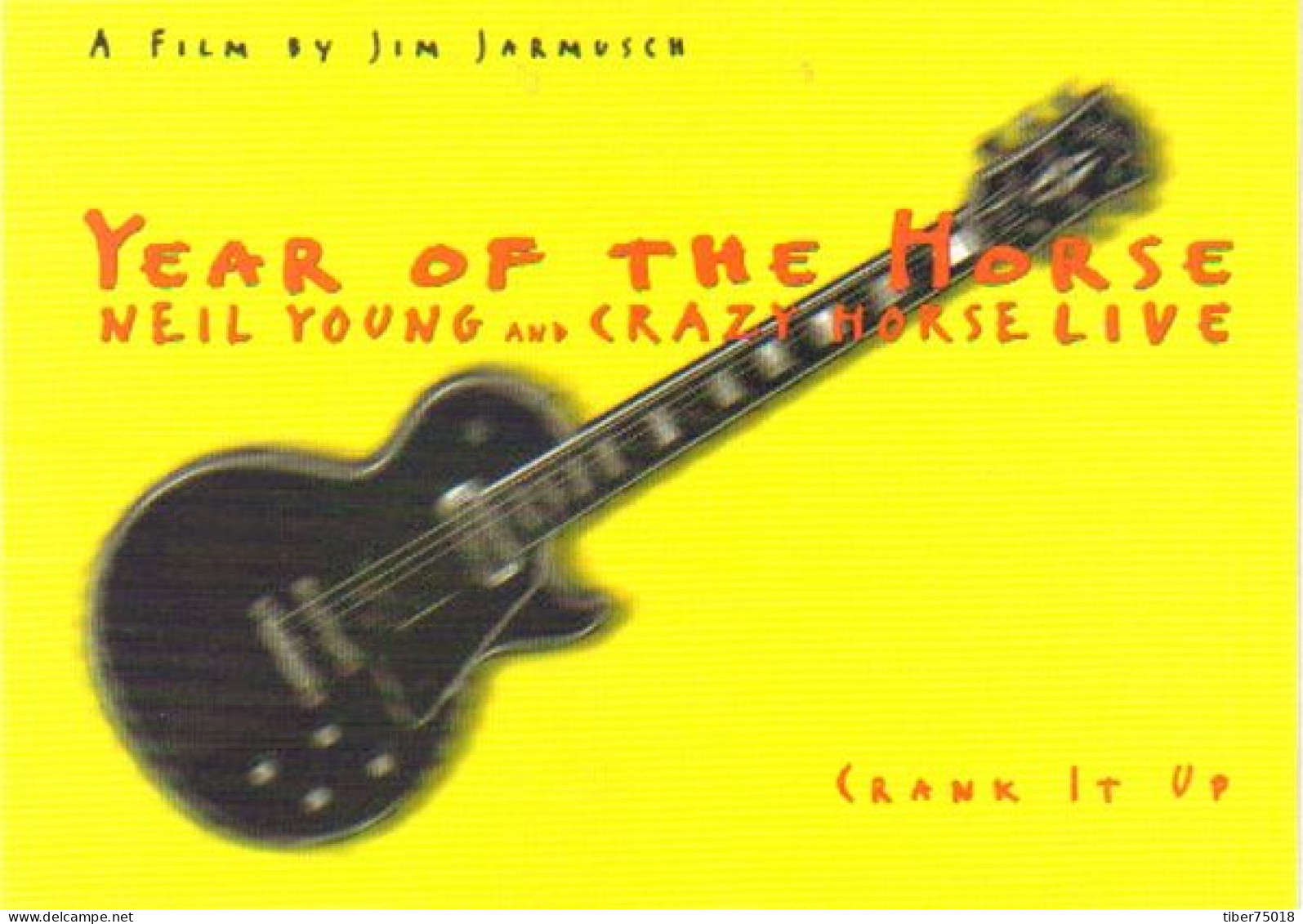 Carte Postale (Tower Records) Year Of The Horse (cinéma Film De Jim Jarmusch - Affiche) Neil Young And Crazy Horse Live - Plakate Auf Karten