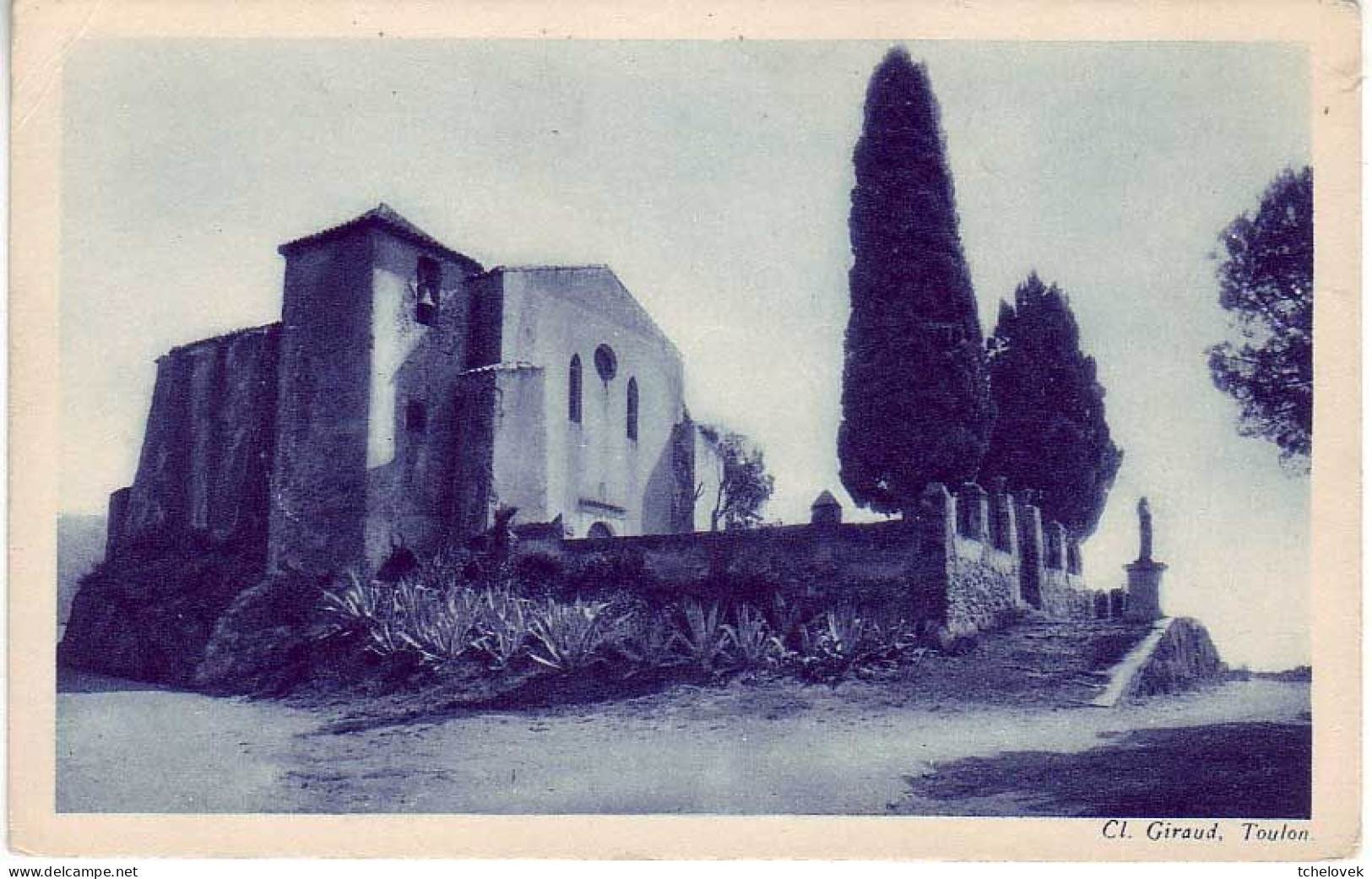 (83). Bormes Les Mimosas. 25 Eglise St François Carte Publicitaire Carburant Azur & 9.225 Rue Fleurie - Bormes-les-Mimosas