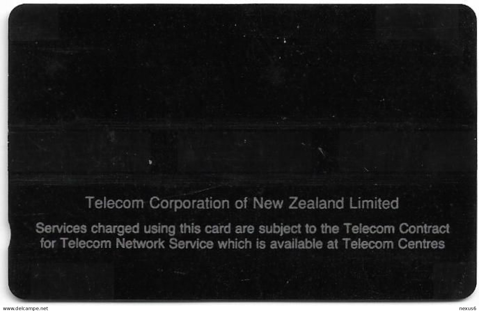 New Zealand - NZT (GPT) - Brown & Orange, Standard Satellites, 3NZLD, 1990, 20$, Used - New Zealand