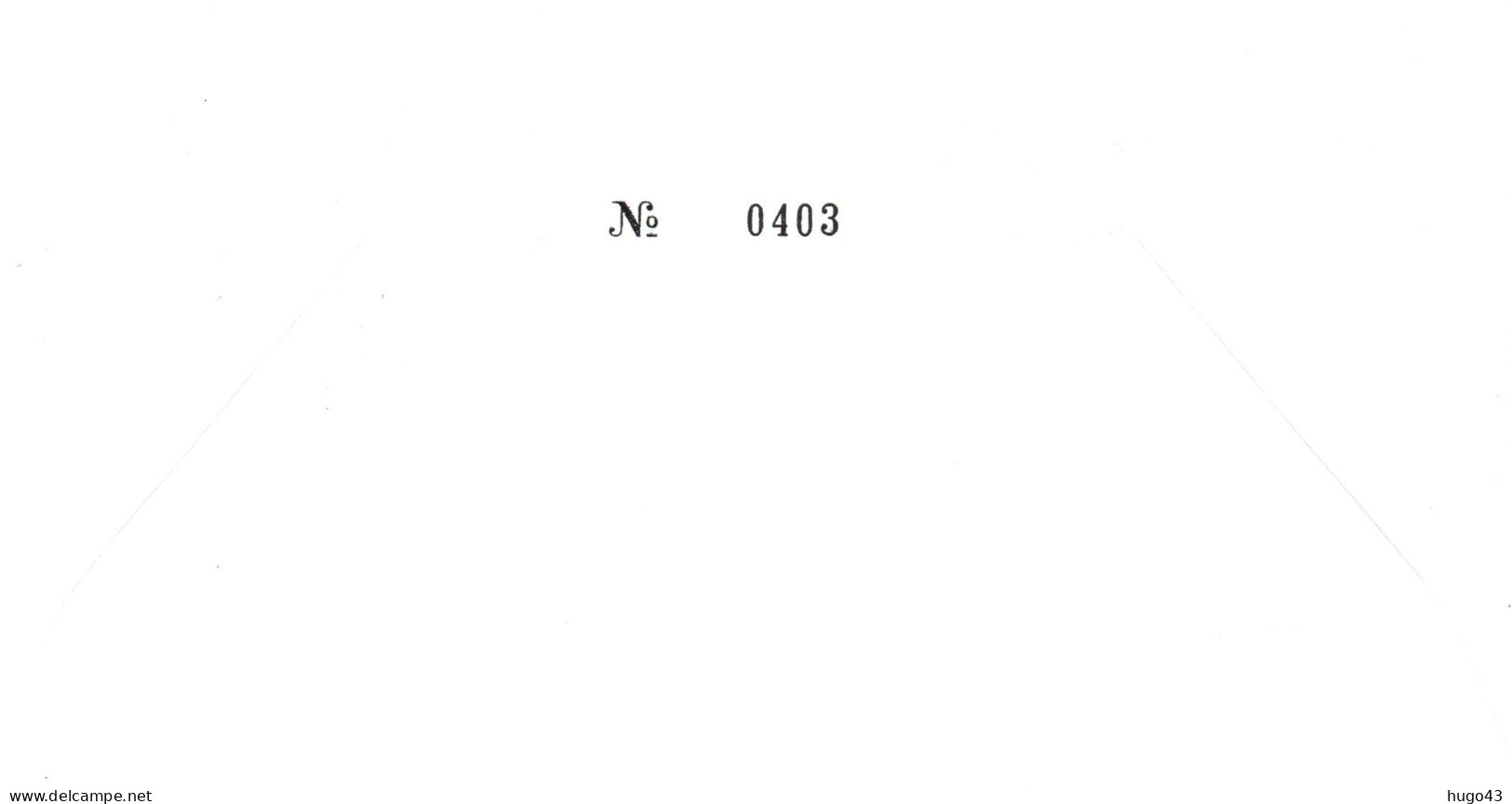 ENVELOPPE CESSION A LA FRANCE DE L' IRIS QUI DEVIENT LE VERSEAU LE 28/03/1997 - ENVELOPPE NUMEROTEE - Naval Post