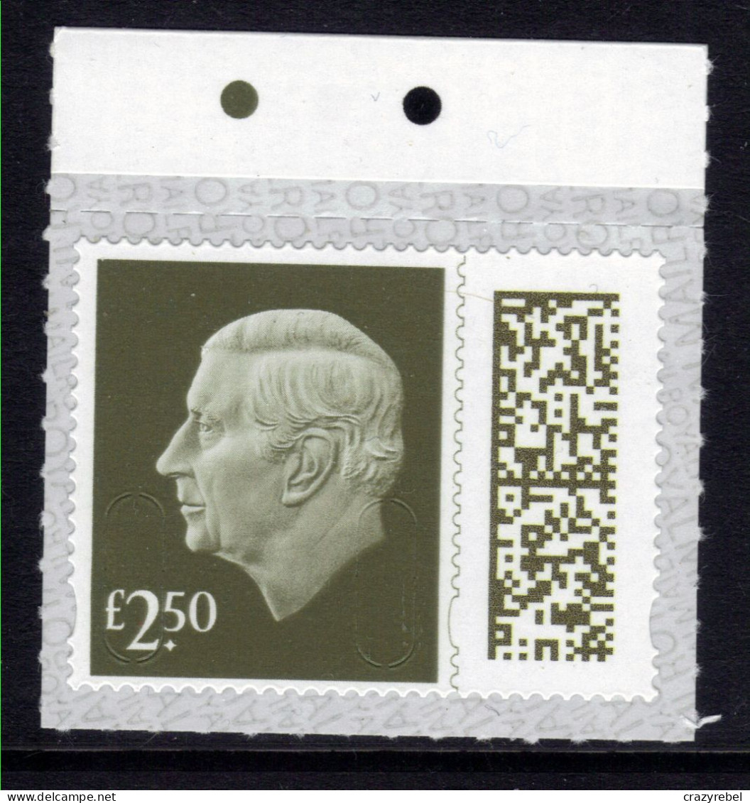 GB 2024 KC 3rd £2.50 Gooseberry Green Machin Umm SG V5026 ( C839 ) - Unused Stamps