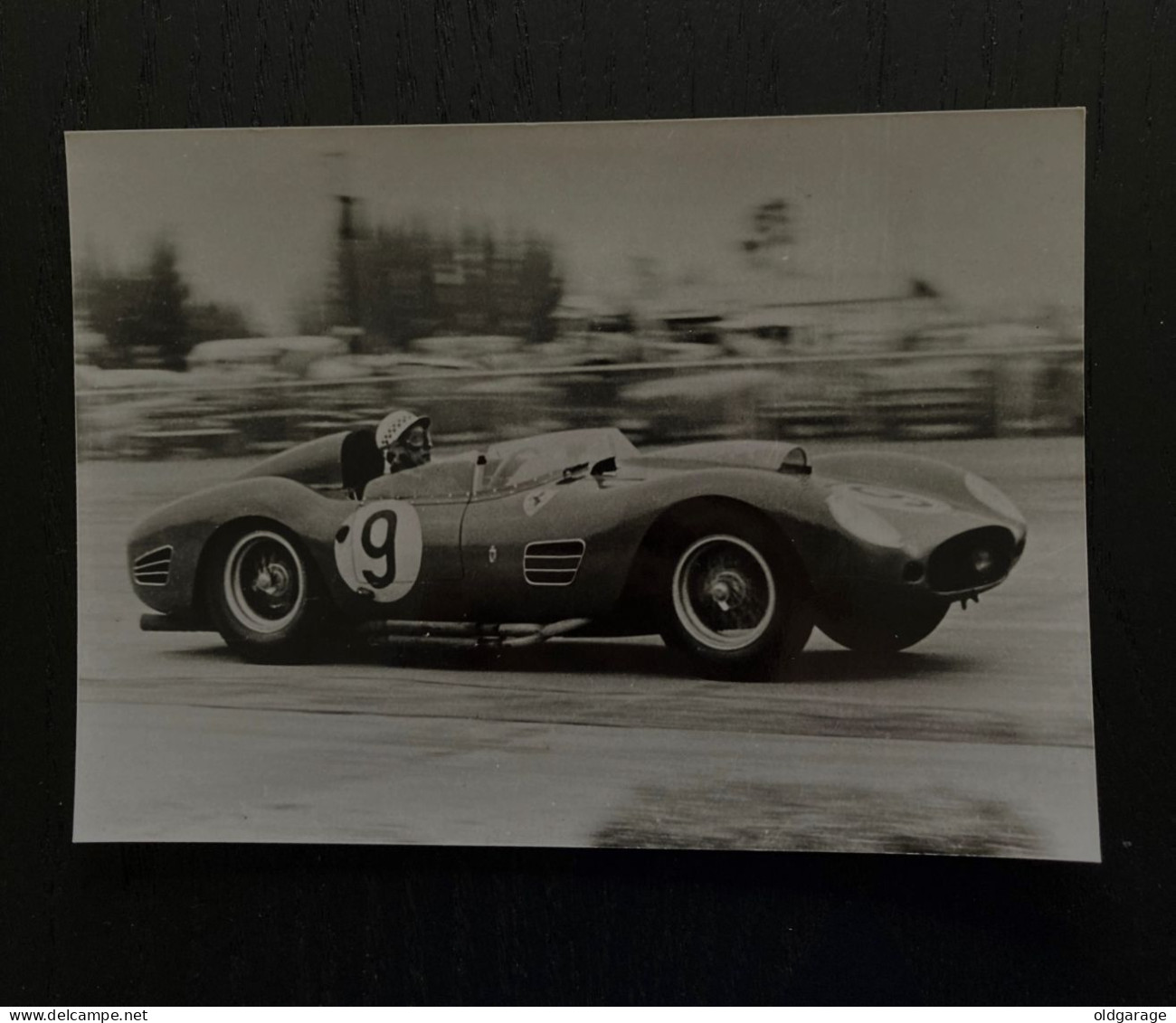 PHOTO PININFARINA - Ferrari TESTA ROSSA Au 12 Heures De Sebring 1959 ( Jean Behra / Cliff Allison ) - Cars
