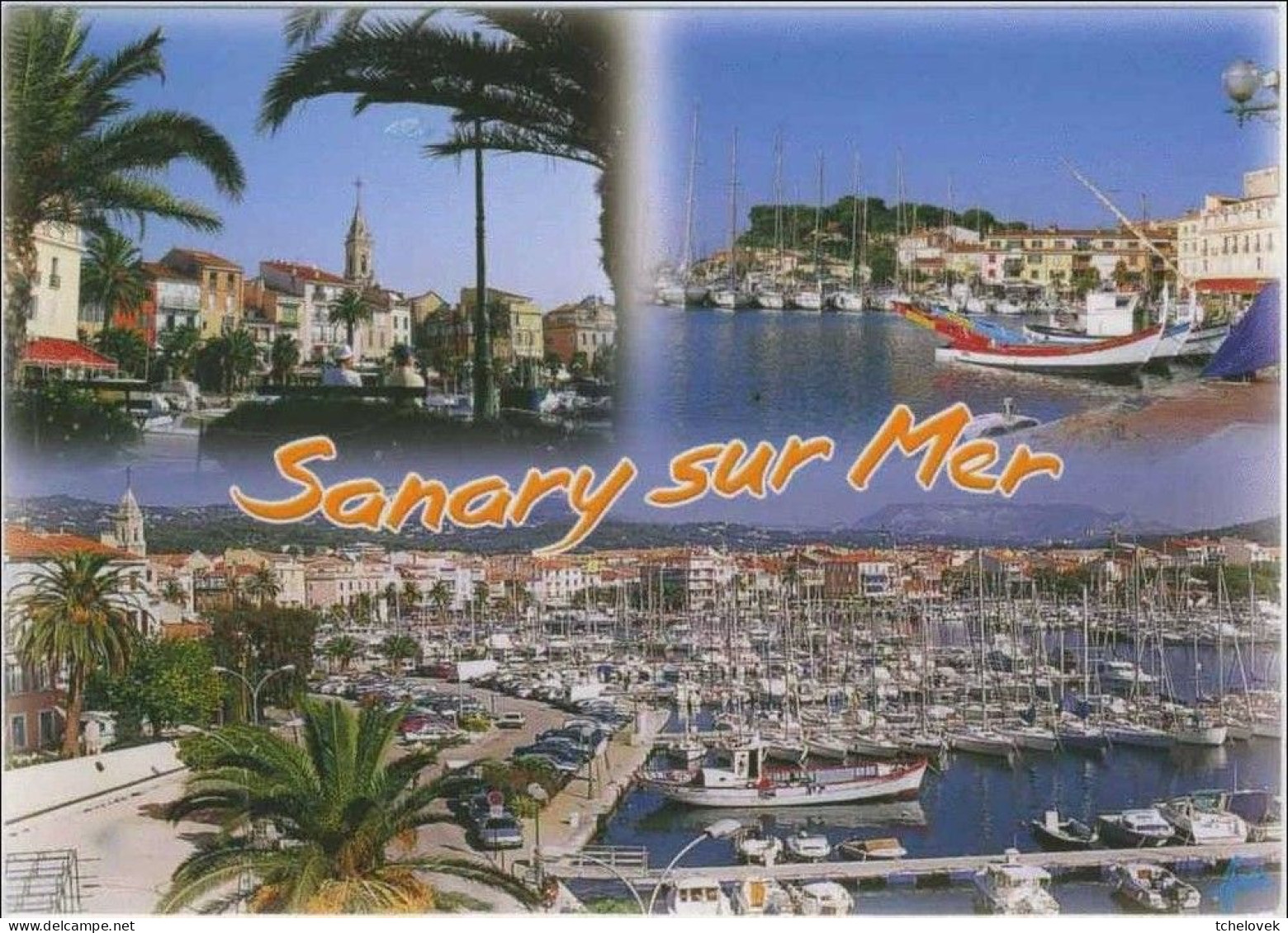 (83). Sanary Sur Mer. 83.123.69 4 Vues & CPM Le Port & Plage Du Lido - Sanary-sur-Mer