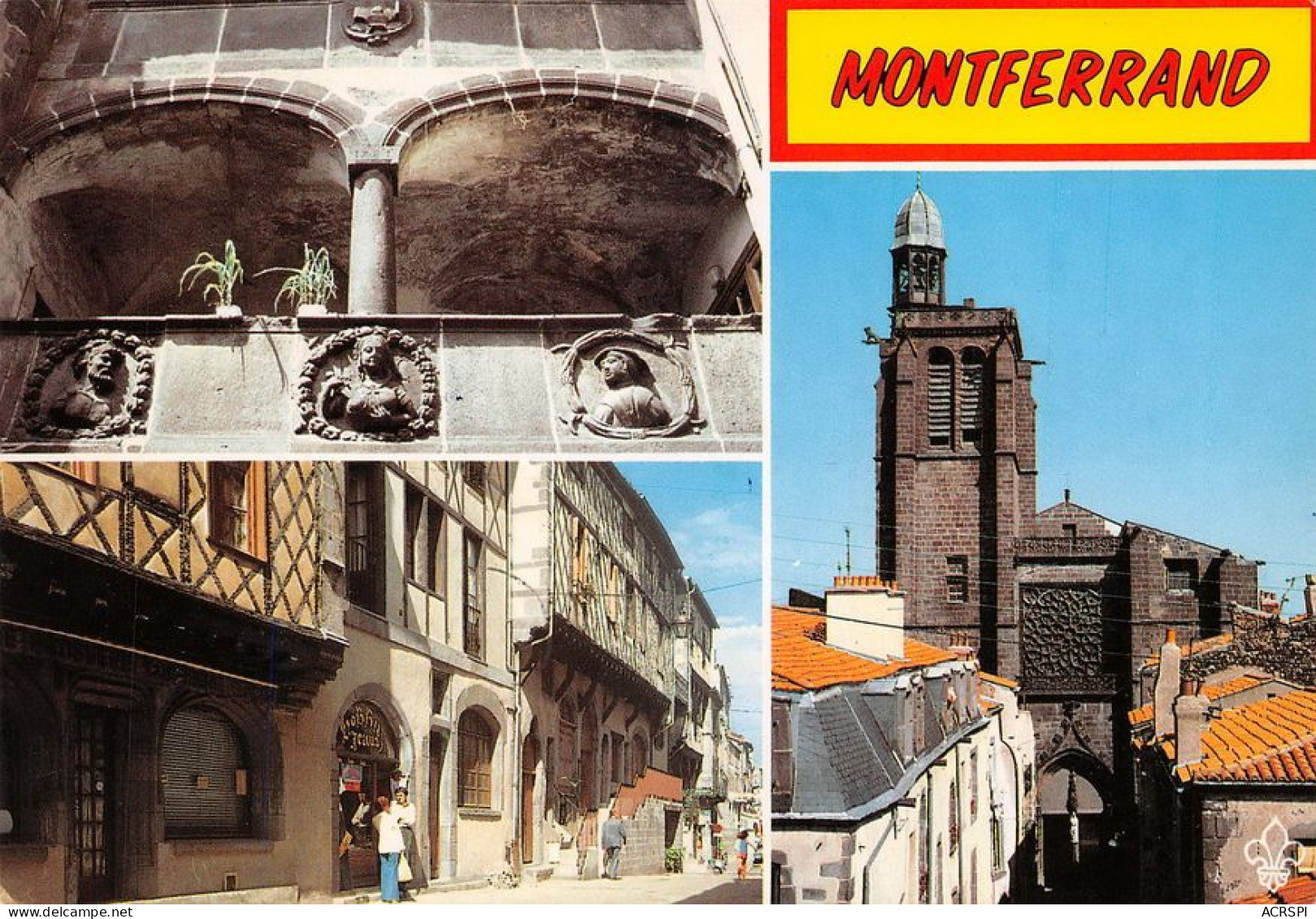 63 CLERMONT-FERRAND   Multivue   (Scan R/V) N°   43   \MT9108 - Clermont Ferrand