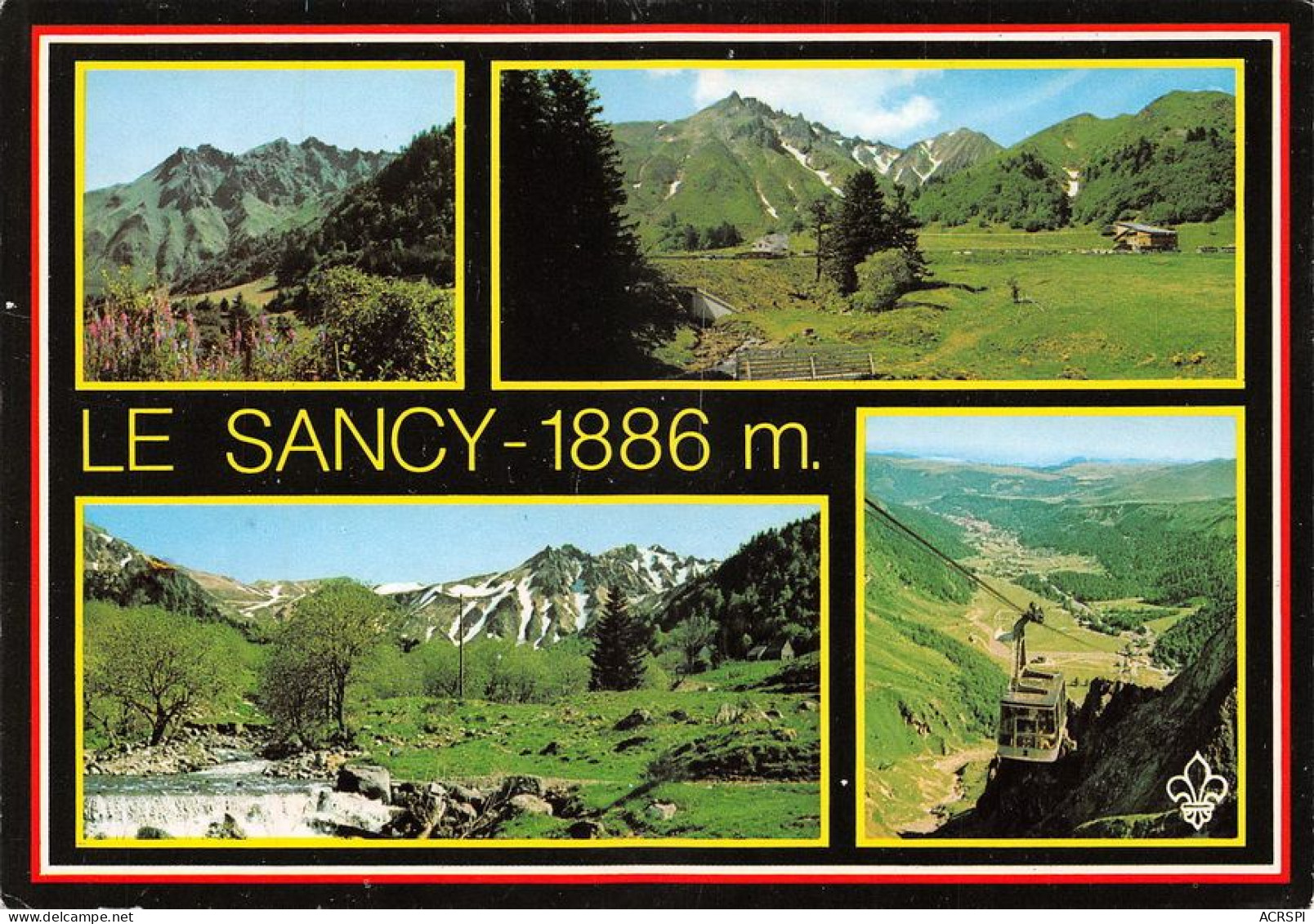 63 LE-MONT-DORE Le Puy De Sancy  Multivue    (Scan R/V) N°   30   \MT9104 - Le Mont Dore
