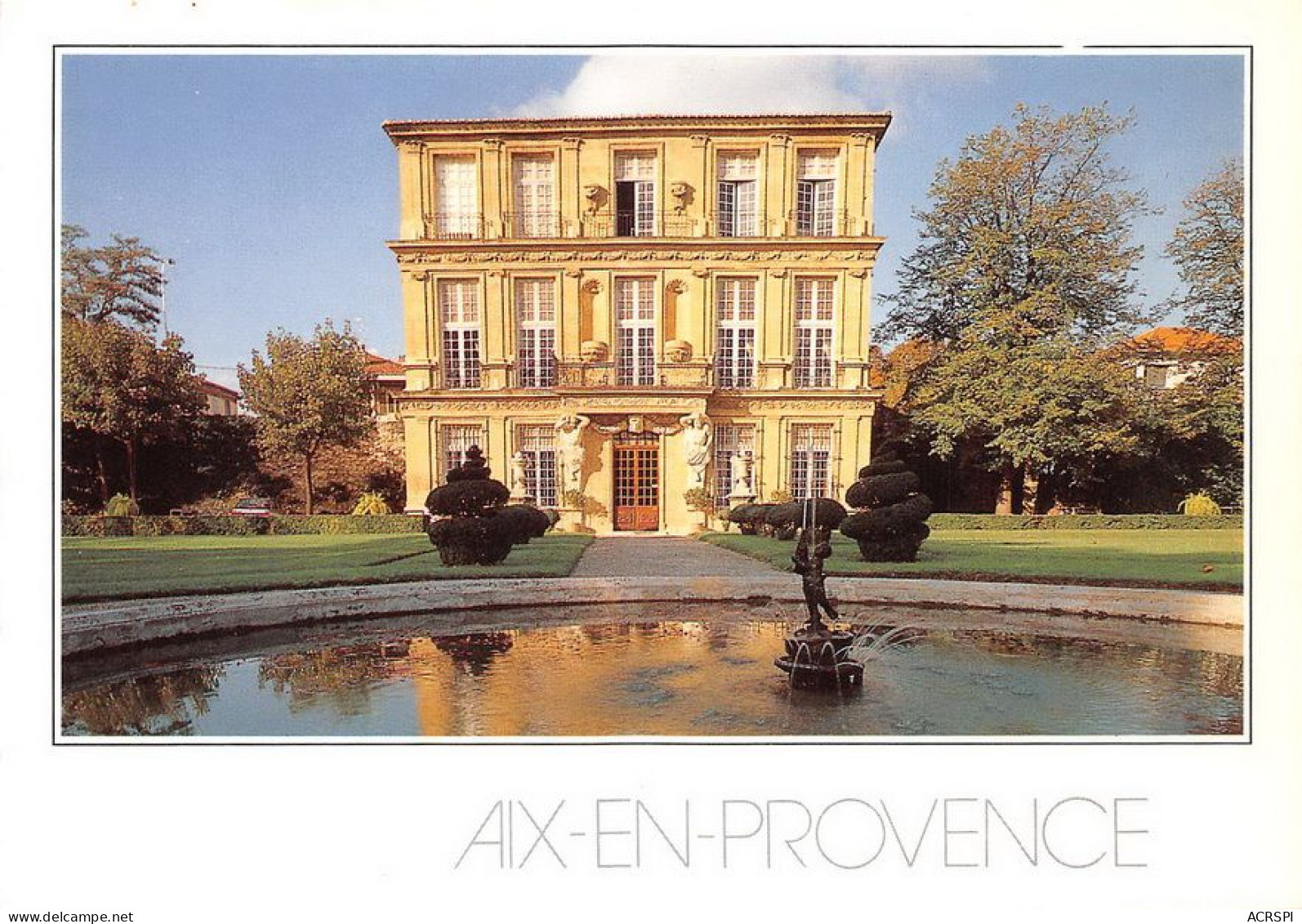 13 AIX-en-PROVENCE  Le Pavillon Vendôme    (Scan R/V) N°   31   \MT9100 - Aix En Provence