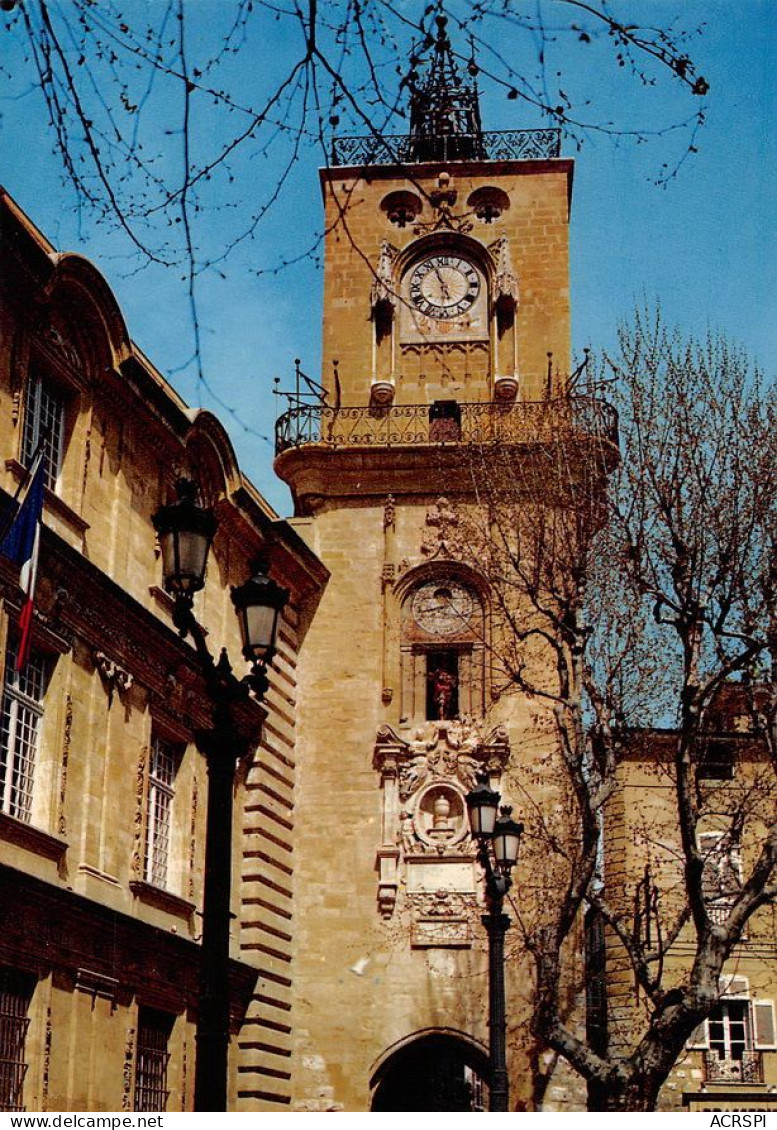 13 AIX-en-PROVENCE  La BEFFROI  Et La Mairie     (Scan R/V) N°   8   \MT9100 - Aix En Provence