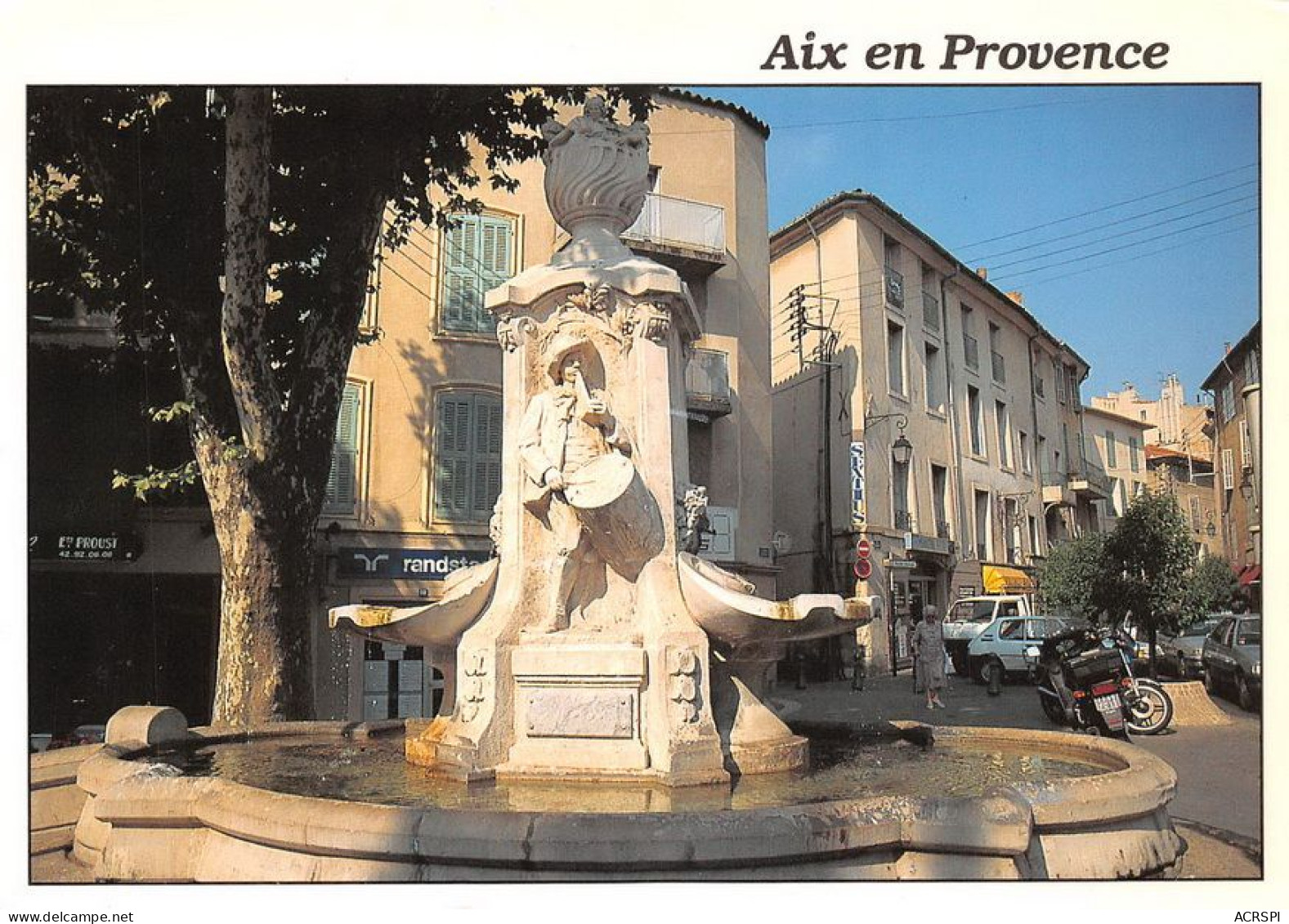 13 AIX-en-PROVENCE  Fontaine Pascal   (Scan R/V) N°   46   \MT9100 - Aix En Provence