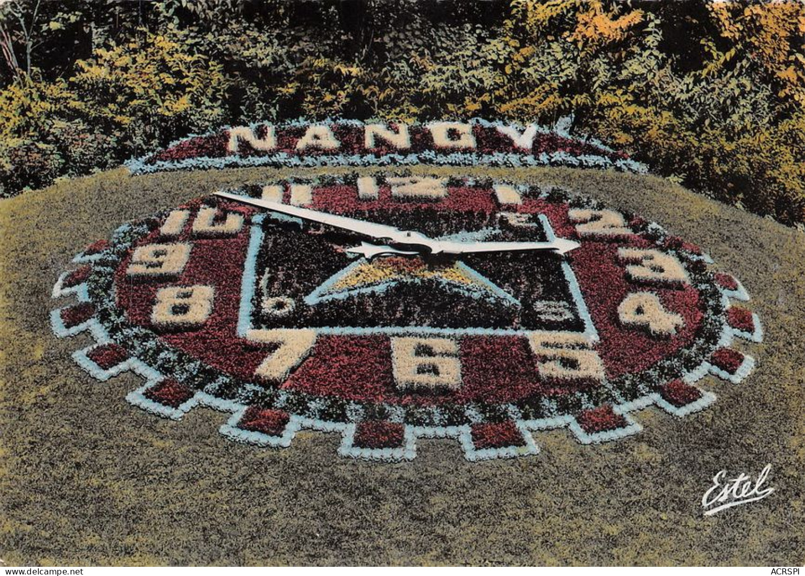 54 NANCY  Parc De La Pépinière  L'horloge Florale            (Scan R/V) N°   2   \MT9115 - Nancy