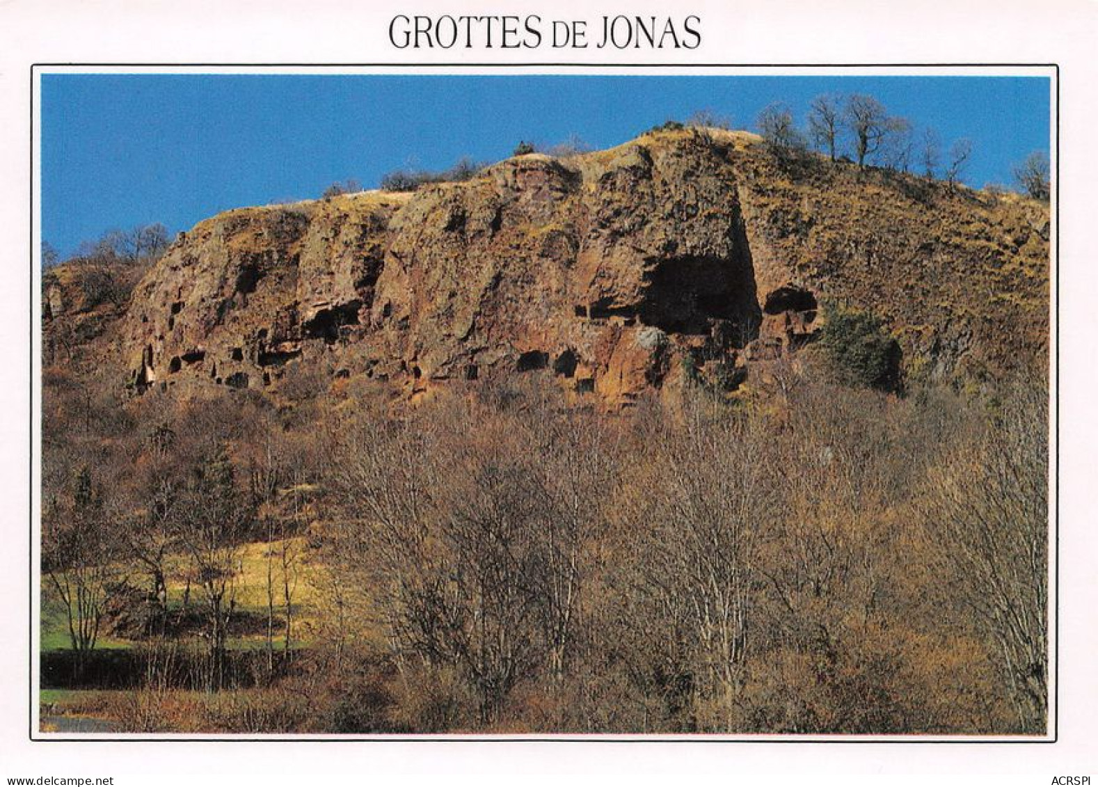 63 Saint-Pierre-Colamine Grottes De JONAS             (Scan R/V) N°   6   \MT9114 - Besse Et Saint Anastaise
