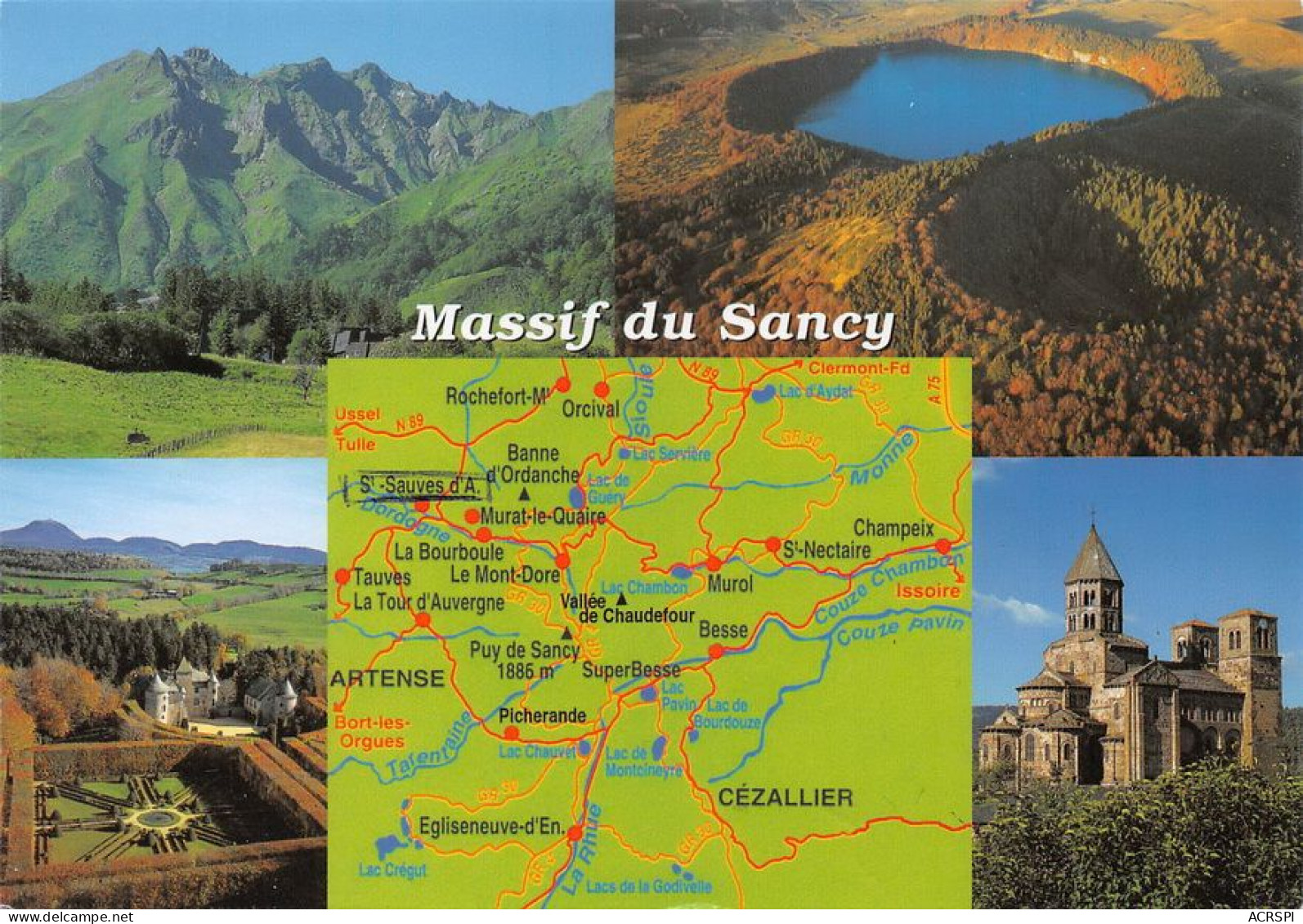 63  MONT-DORE Massif Du Sancy        (Scan R/V) N°   17   \MT9114 - Le Mont Dore
