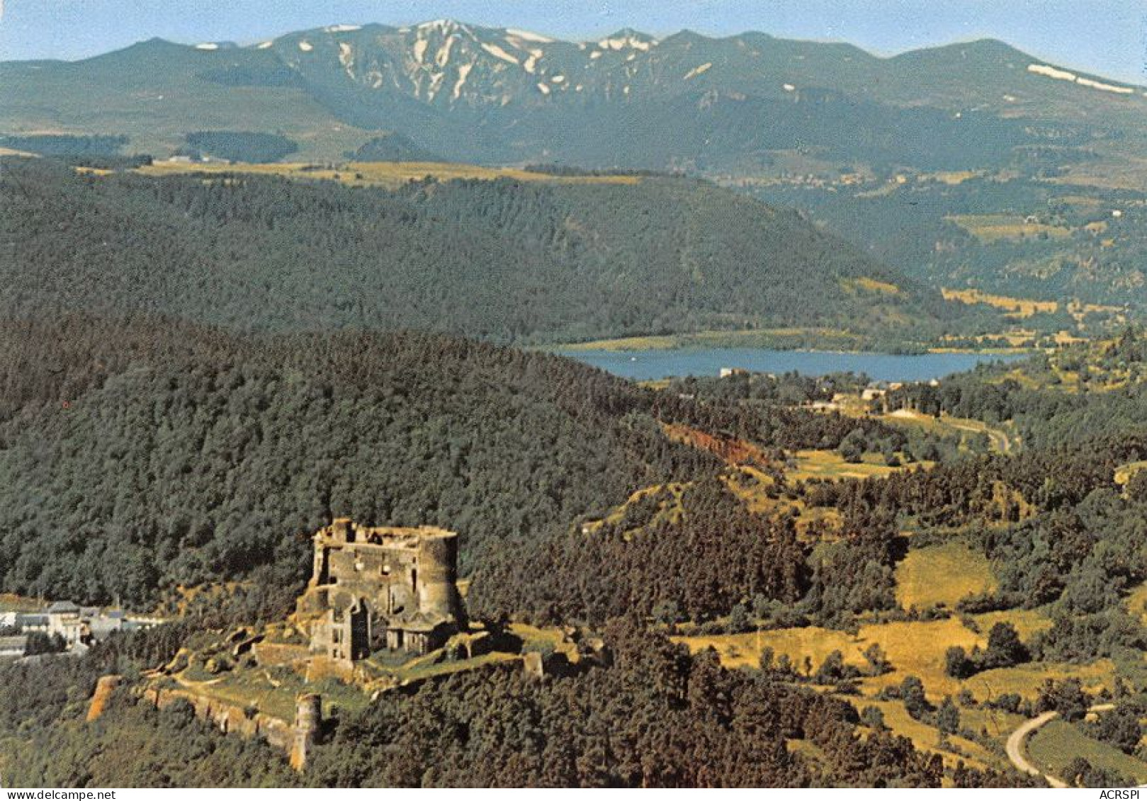 63  MUROL  Le Chateau Fort Et Le Lac Chambon (Scan R/V) N°  37   \MT9112 - Saint Nectaire