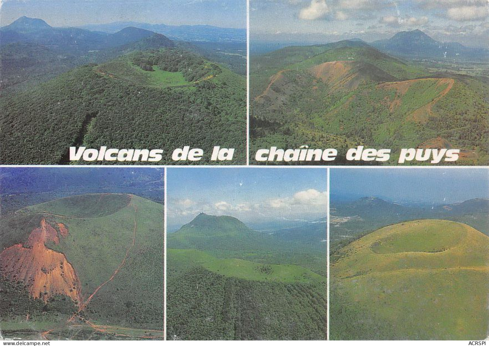 63 LE PUY-DE-DOME Clermont-Ferrand Multivue Volcans  (Scan R/V) N°  70   \MT9112 - Clermont Ferrand
