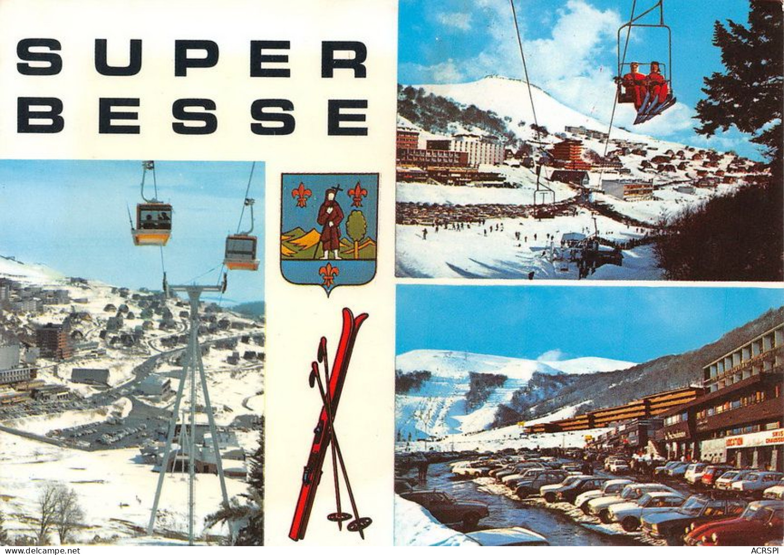 63 Besse-et-Saint-Anastaise SUPER-BESSE Multivue (Scan R/V) N°  47  \MT9111 - Besse Et Saint Anastaise