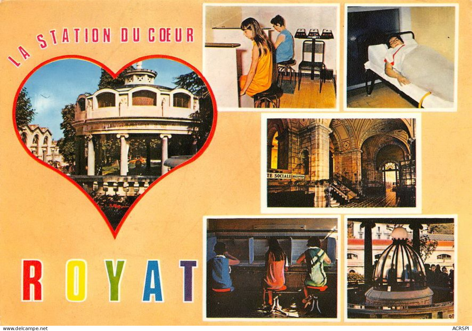63 ROYAT  Station Du Coeur  (Scan R/V) N°   41   \MT9110 - Royat