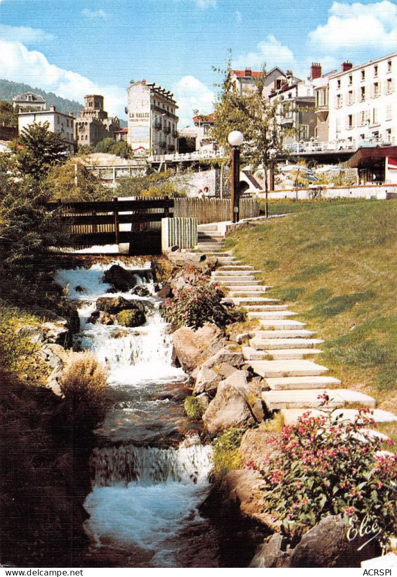 63 ROYAT Cascade Et Pension De Famille  La Vallée Au Fond L'église (Scan R/V) N°   21   \MT9110 - Royat