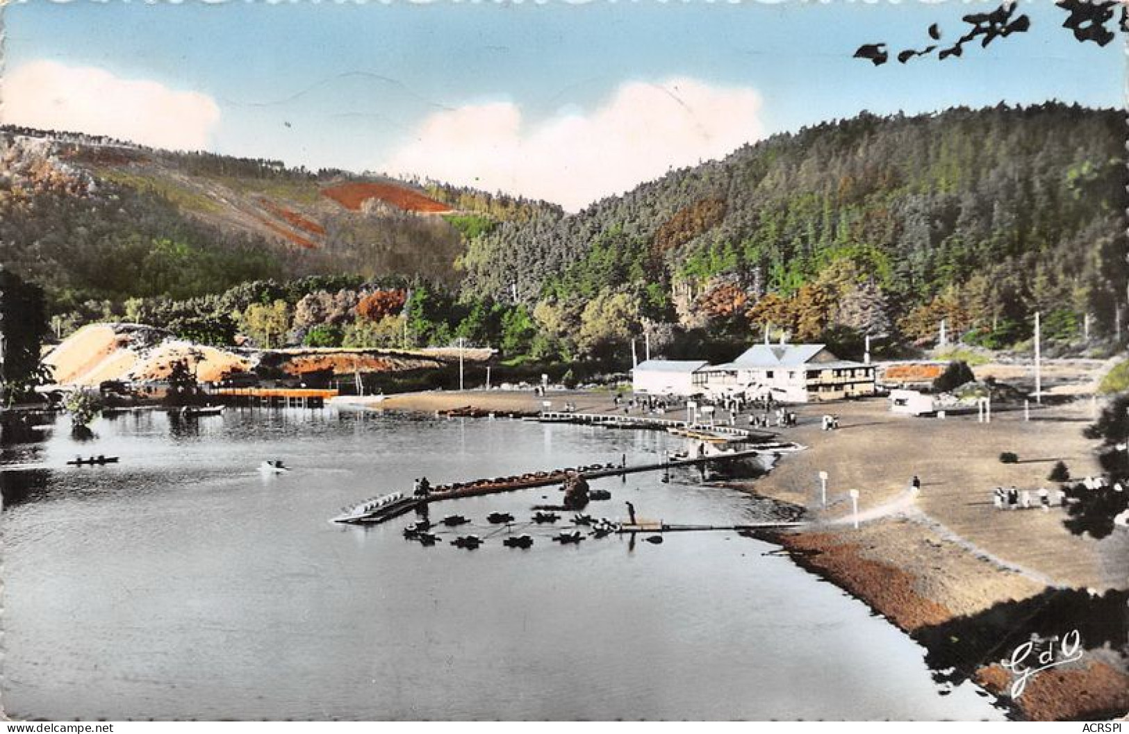 63 Chambon Sur Lac La Plage Et Le Centre Nautique   MUROL (Scan R/V) N°   48   \MT9109 - Besse Et Saint Anastaise