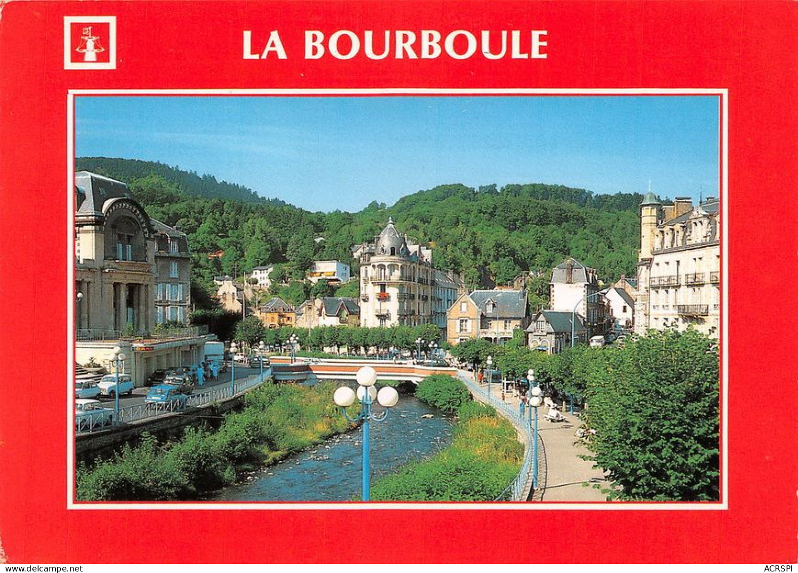 63 La Bourboule  Vue Générale  Et Pont Sur La Dordogne           (Scan R/V) N°   4   \MT9109 - La Bourboule