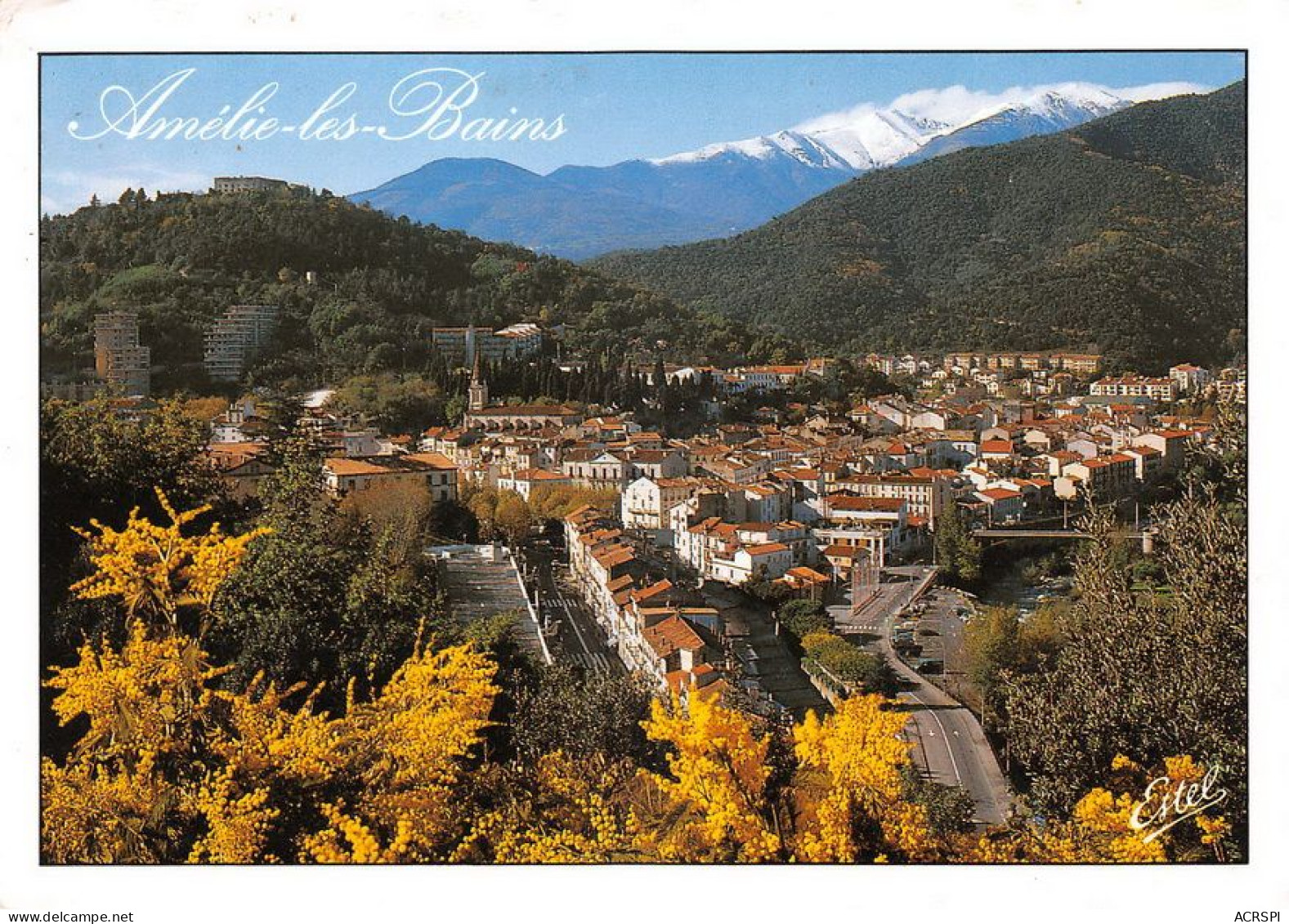 66 Amélie-les-Bains-Palalda   Vue Générale  Station Thermale   (Scan R/V) N°   39   \MT9125 - Ceret