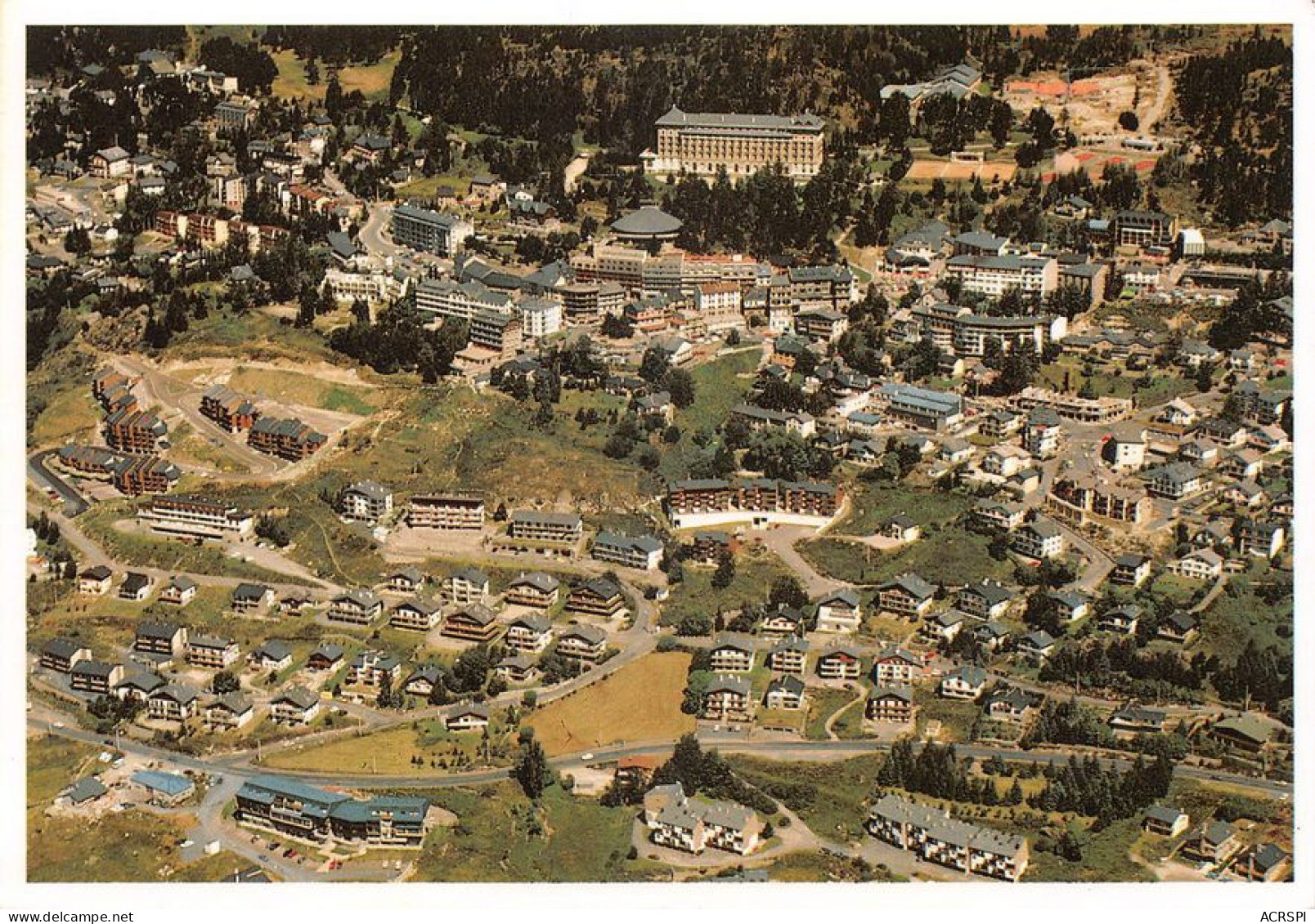 66  FONT-ROMEU Vue Générale Aérienne Panoramique  (Scan R/V) N°   47   \MT9124 - Prades