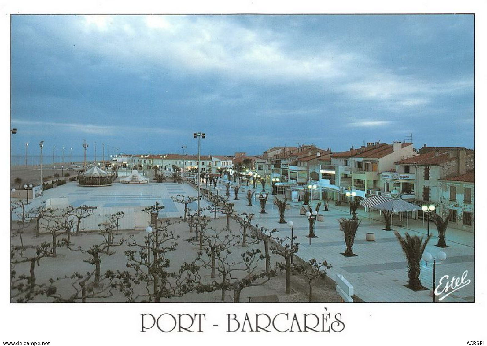 66 Le Port Barcarès Front De Mer Promenade              (Scan R/V) N°   3   \MT9121 - Port Barcares