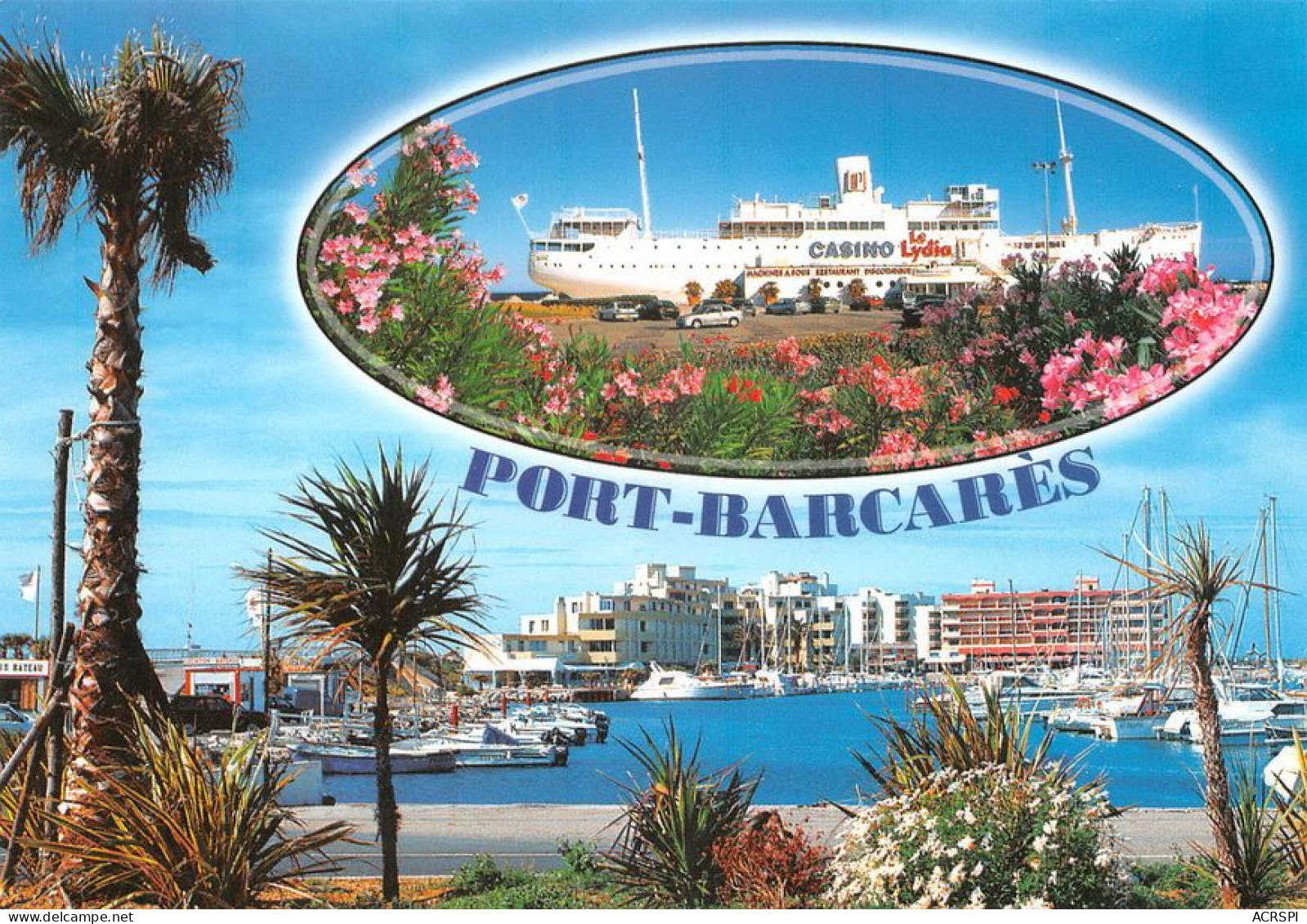 66 Le Port Barcarès  Le Lydia Et Le Port         (Scan R/V) N°   7   \MT9121 - Port Barcares