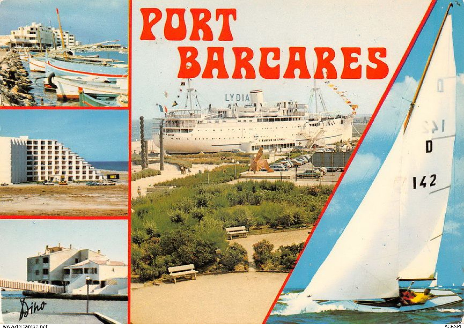 66 Le Port Barcarès   Multivue  (Scan R/V) N°   39   \MT9121 - Port Barcares