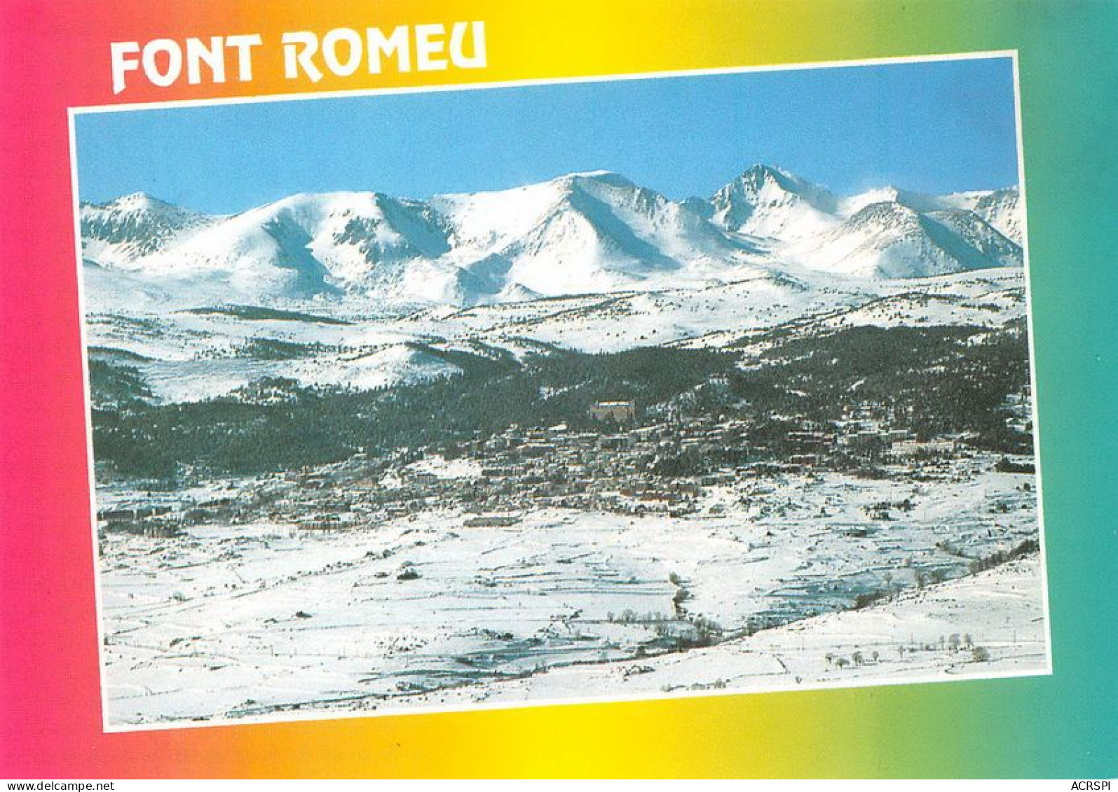 66  Font-Romeu-Odeillo-Via  Vue Générale    (Scan R/V) N°   11   \MT9120 - Prades