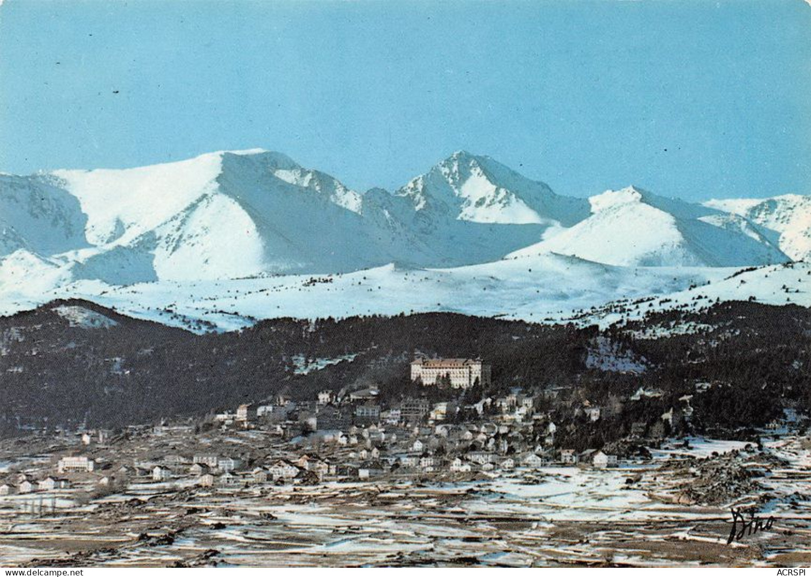 66  Font-Romeu-Odeillo-Via  Vue Aérienne Générale (Scan R/V) N°   18   \MT9120 - Prades