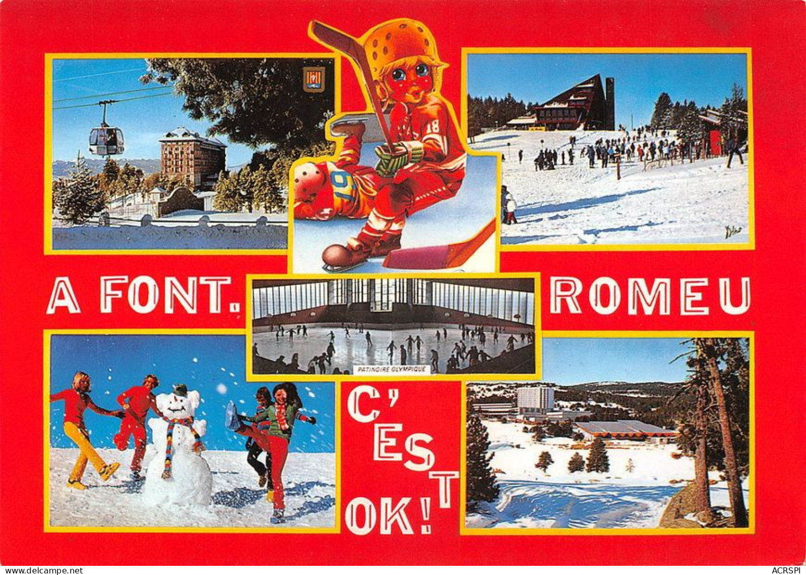 66  Font-Romeu-Odeillo  Station été Hiver  Multivue  (Scan R/V) N°   47   \MT9120 - Prades