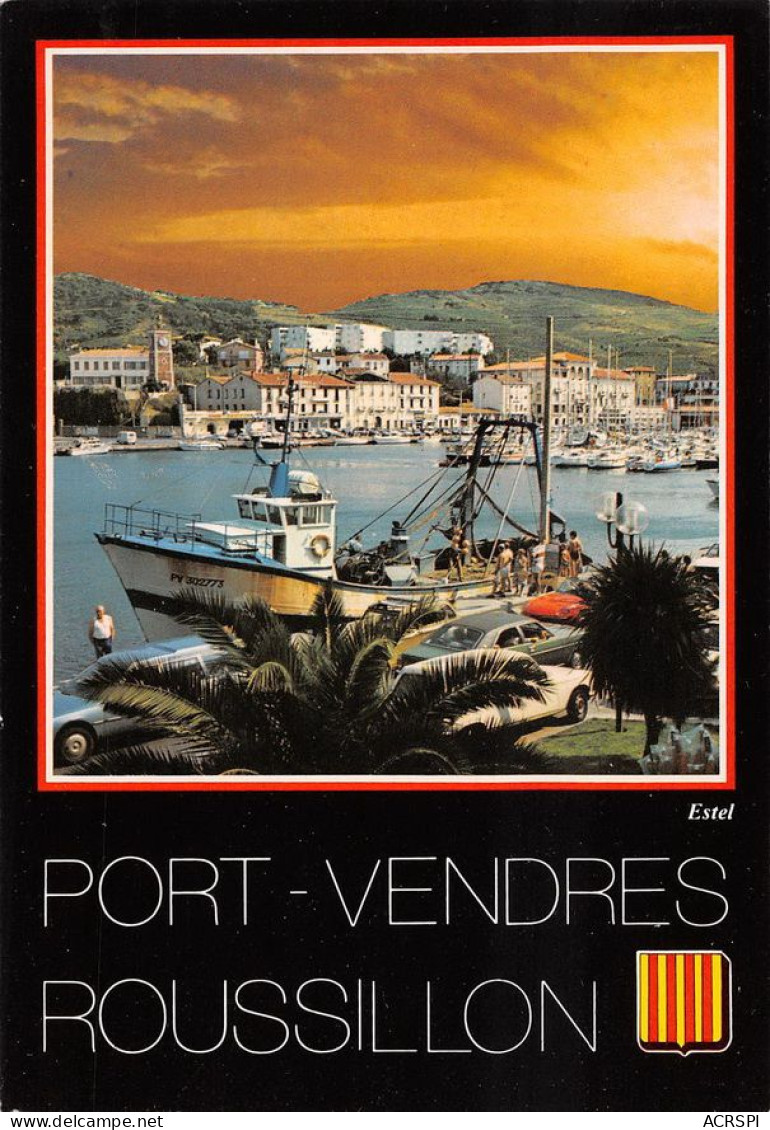 66 Port-Vendres  Thonnier à Quai  (Scan R/V) N°   15   \MT9119 - Port Vendres