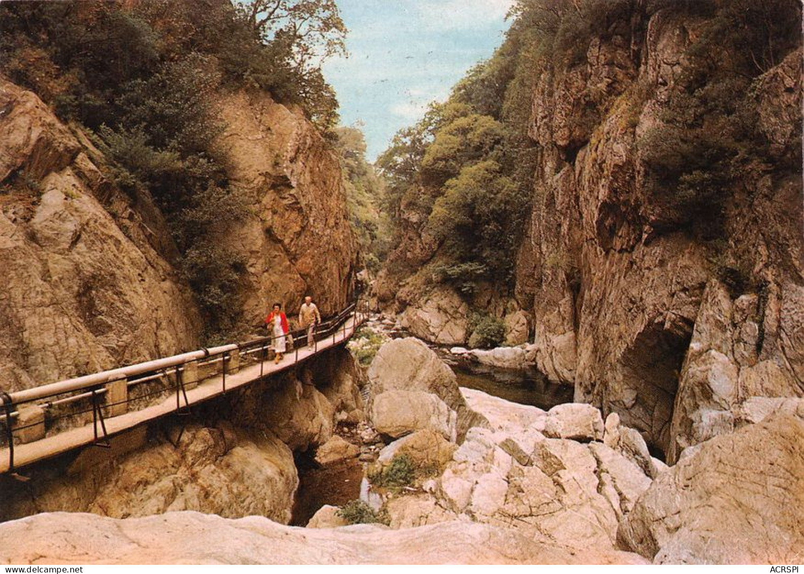 66   Amélie-les-Bains-Palalda Passerelle Des Gorges De Mondony      (Scan R/V) N°   10   \MT9134 - Ceret