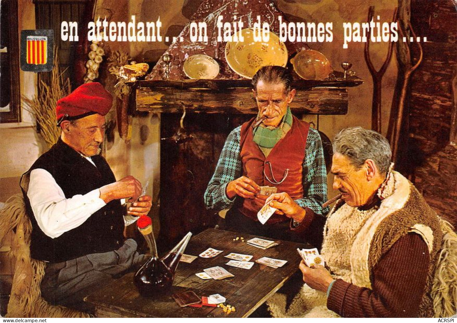 66   Villefranche-de-Conflent Jeu De Cartes Catalan  (Scan R/V) N°  14   \MT9133 - Prades