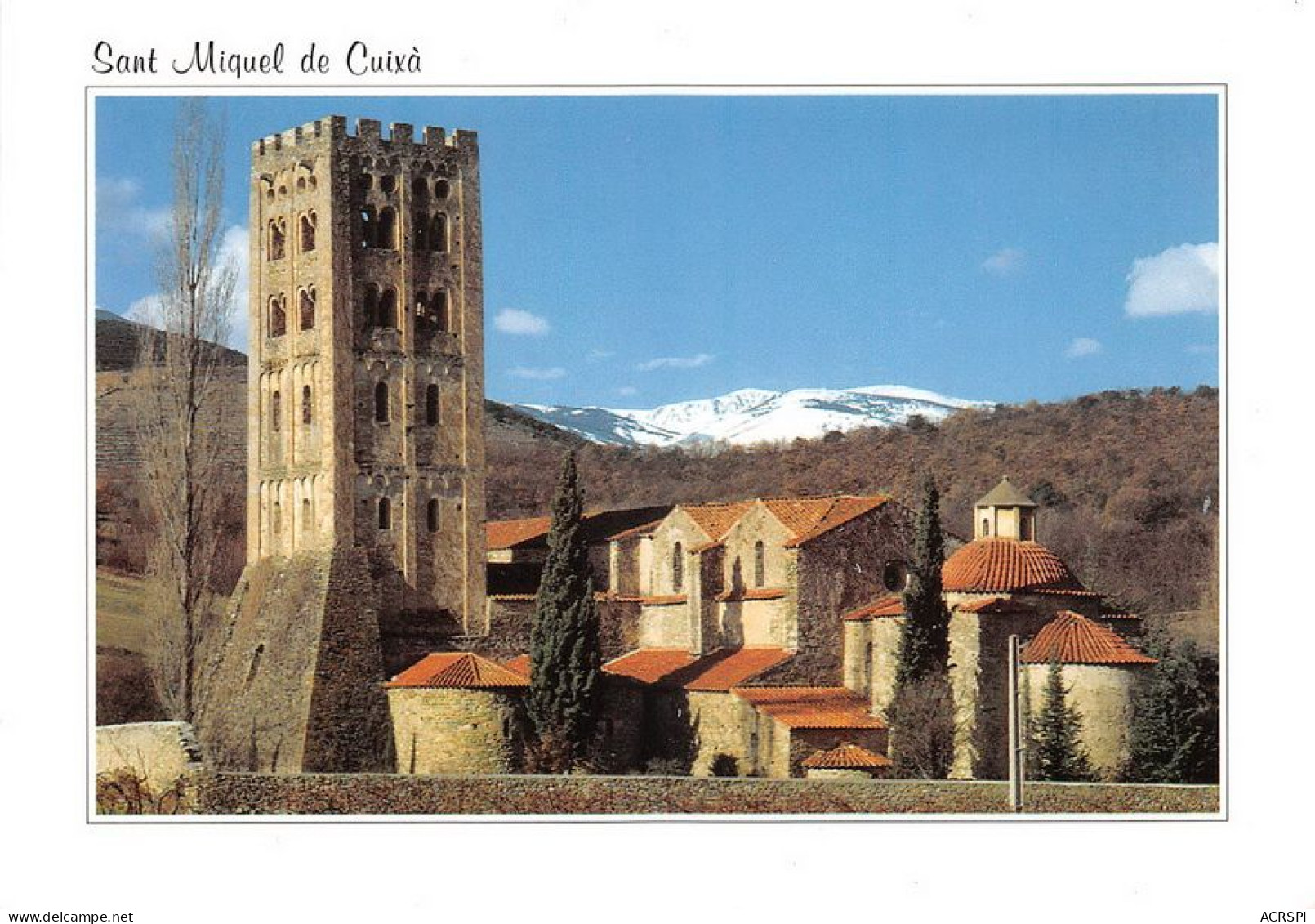 66 Abbaye De Saint-Michel De Cuxa              (Scan R/V) N°   6   \MT9132 - Prades