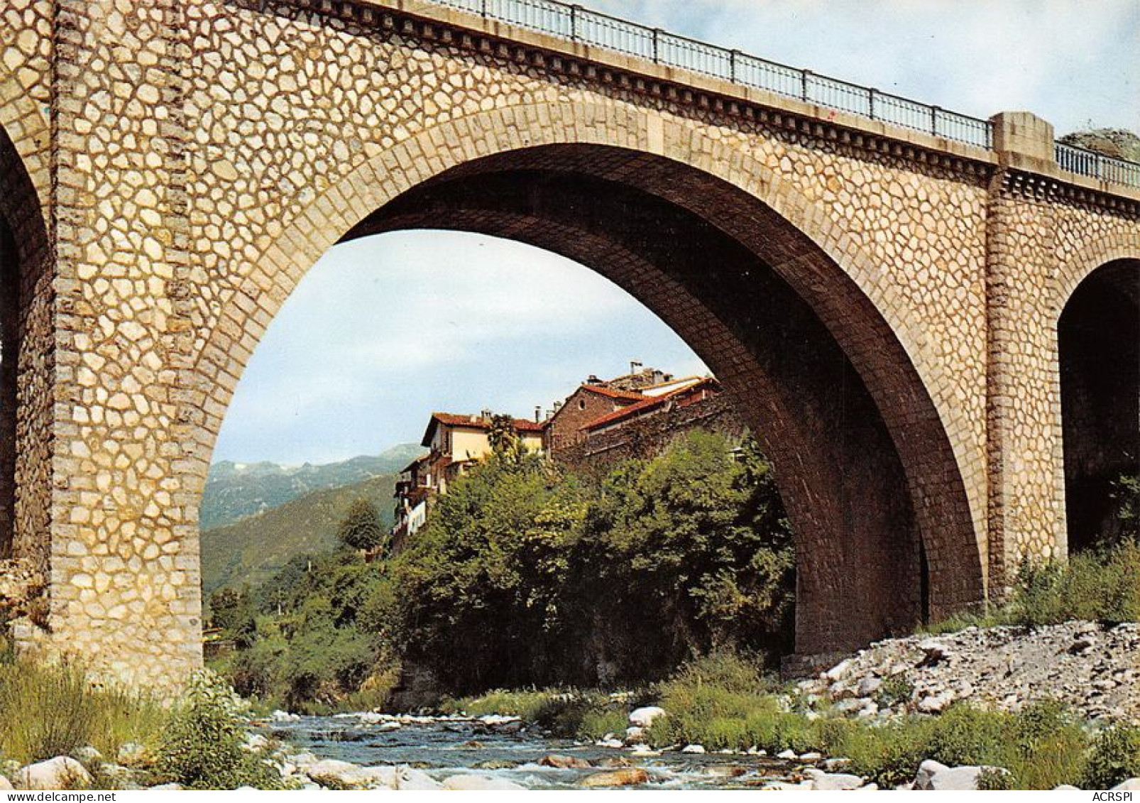 66 Prats-de-Mollo-la-Preste  Le Pont Reliant La Frontière  Espagnole   (Scan R/V) N°   7   \MT9129 - Ceret